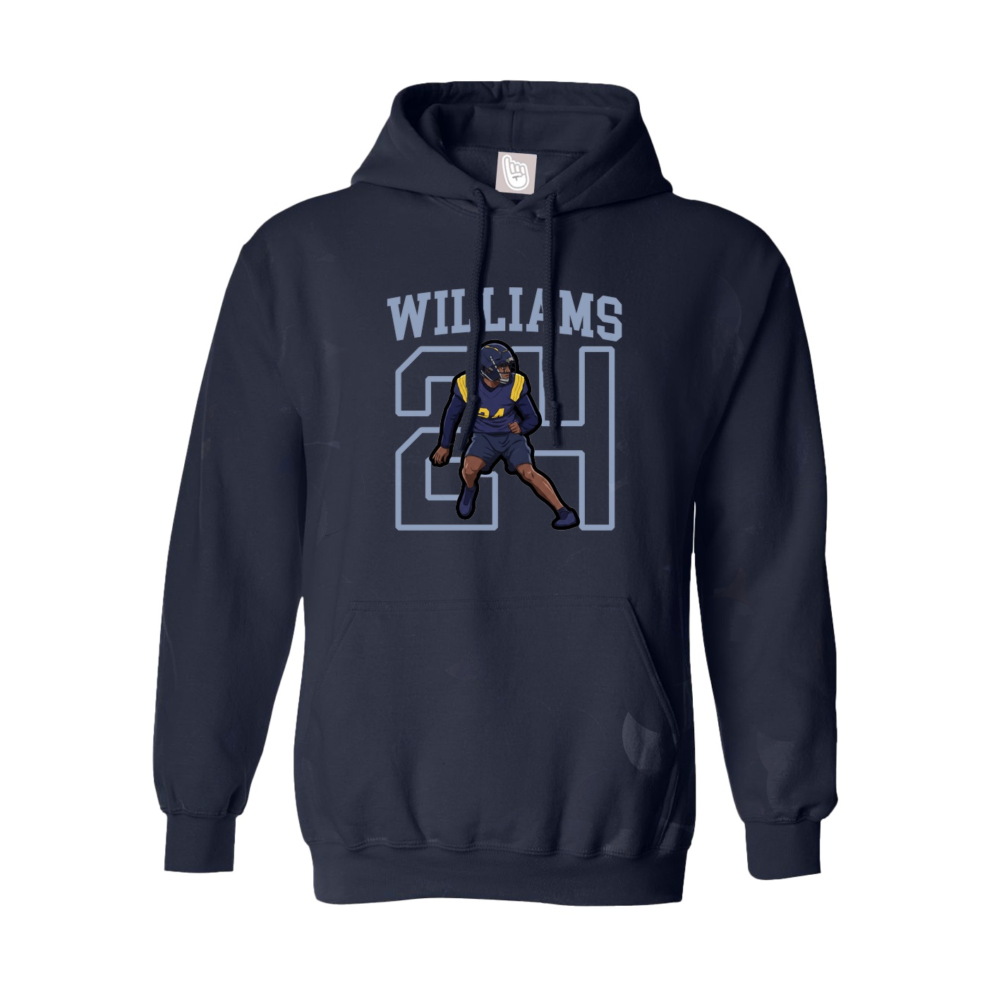 Youth Hoodie — Shirsey in Navy