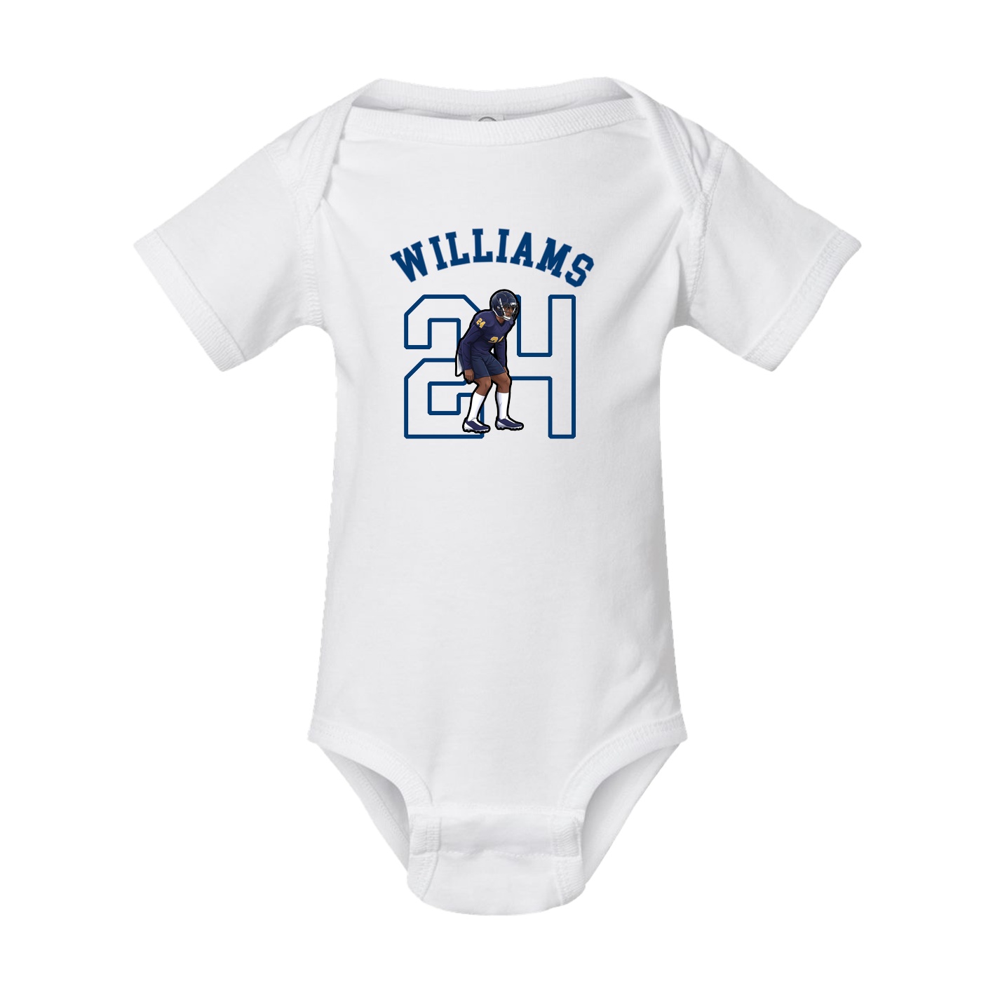Baby Onesie — Shirsey Arch in White