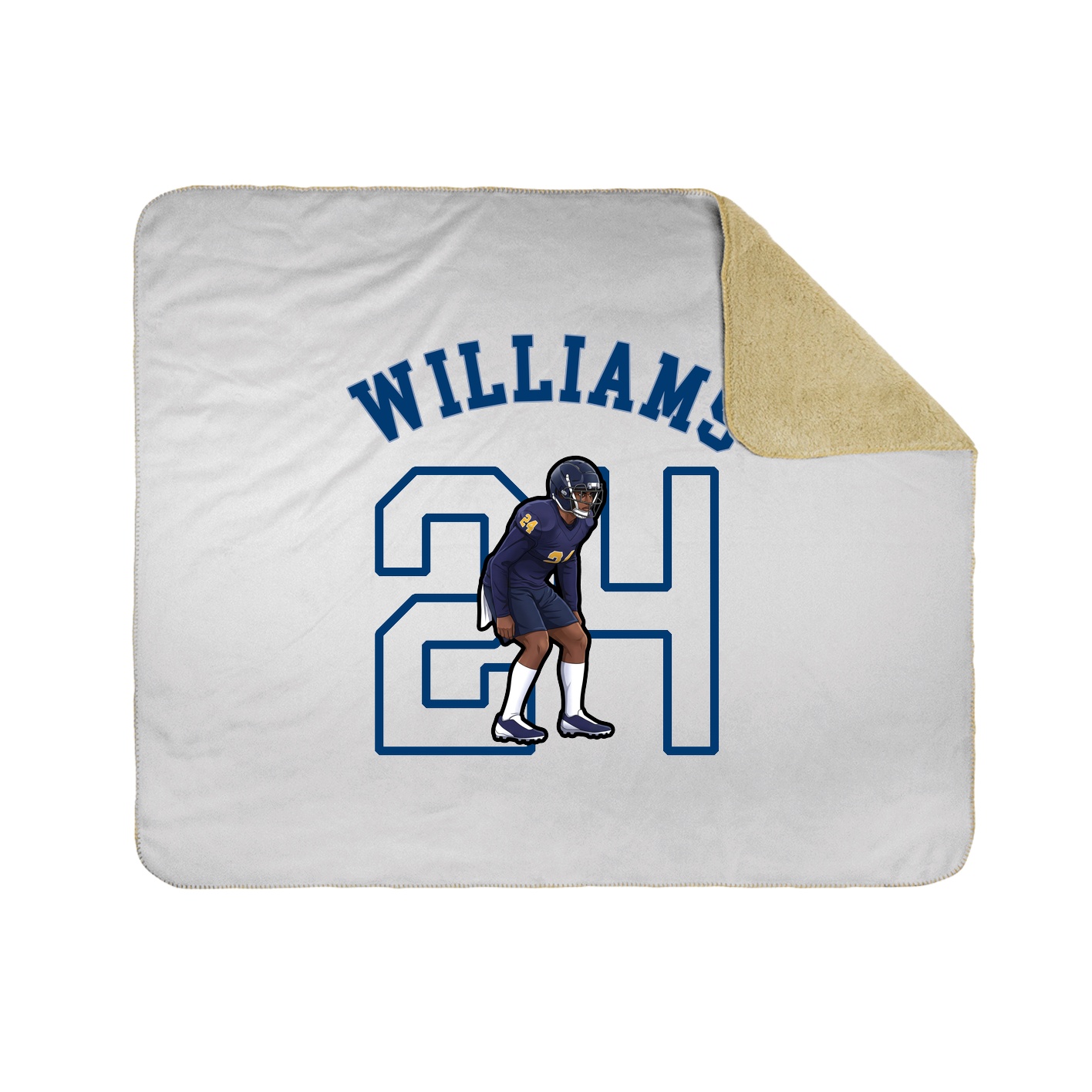 Throw Blanket — Shirsey Arch in White