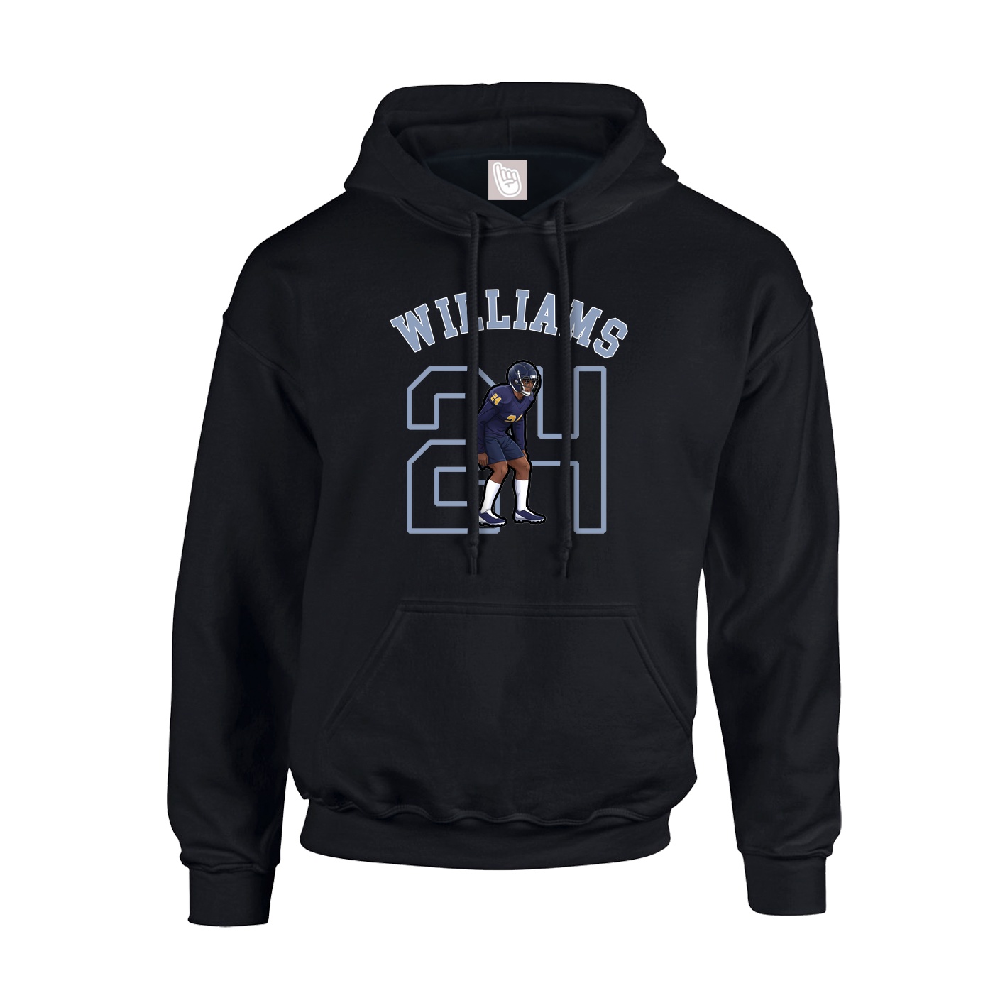 Hoodie — Shirsey Arch in Black