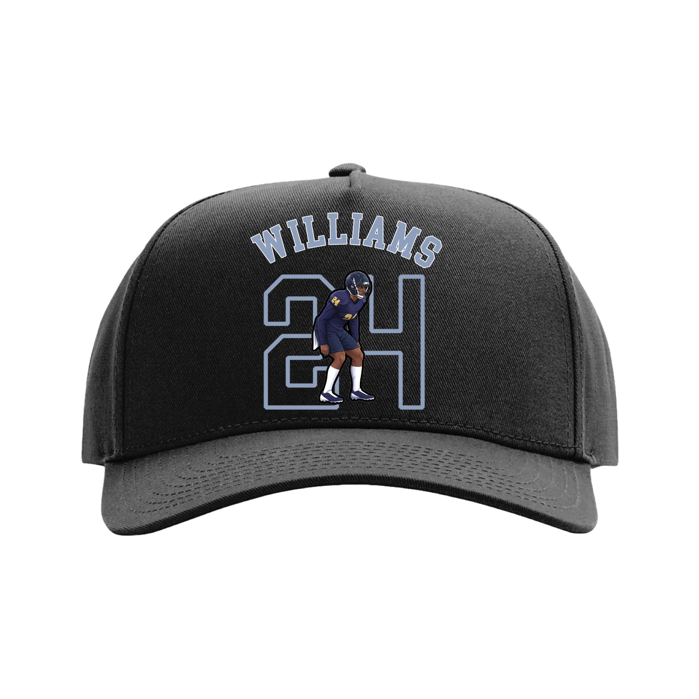Full Fabric Five-Panel Champ Cap