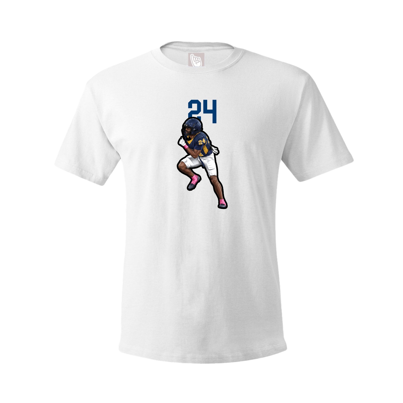 Tee — Number Top in White