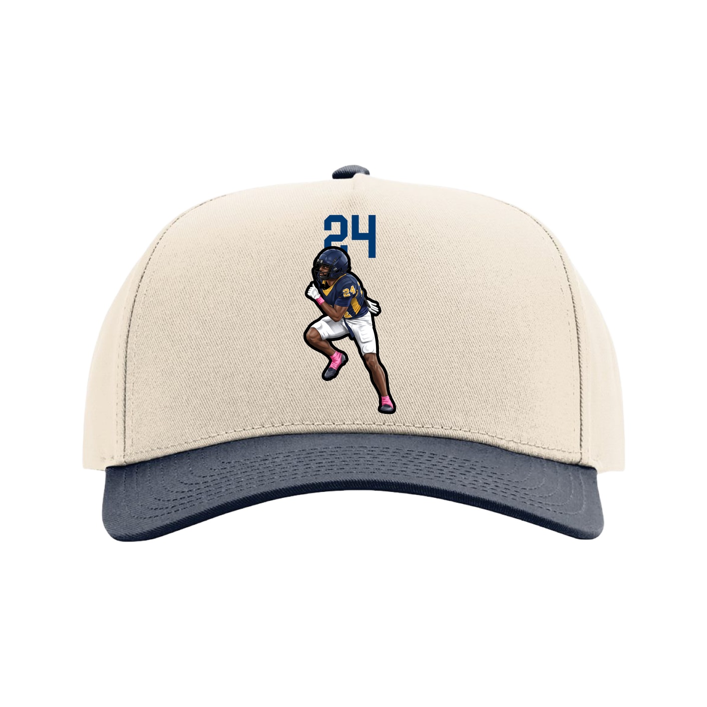 Full Fabric Five-Panel Champ Cap
