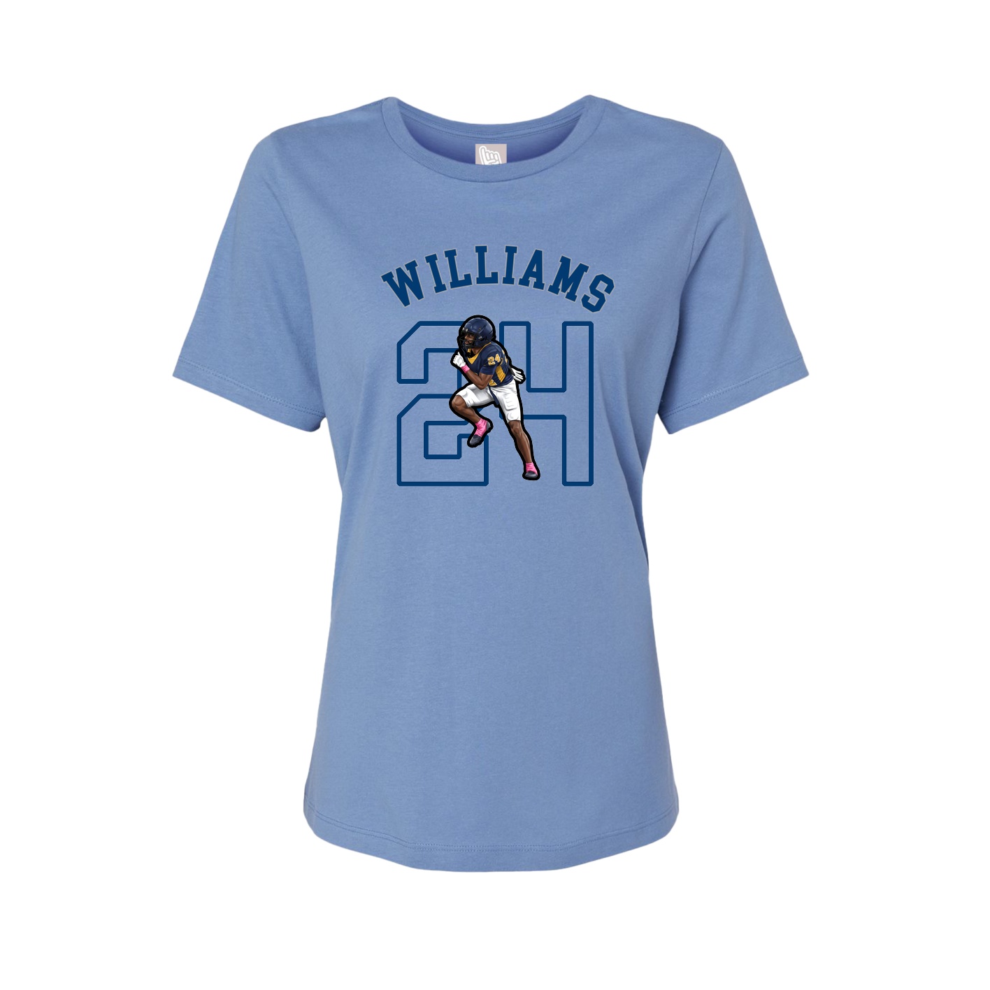 Womens Tee — Shirsey Arch in Powder Blue