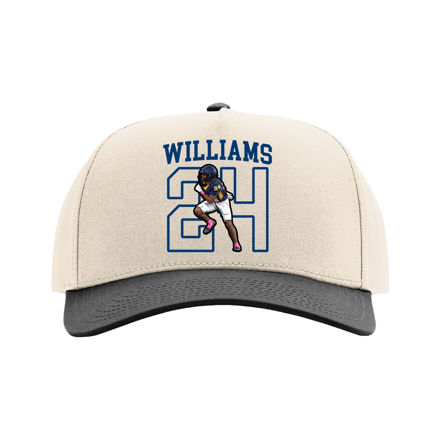 Full Fabric Five-Panel Champ Cap