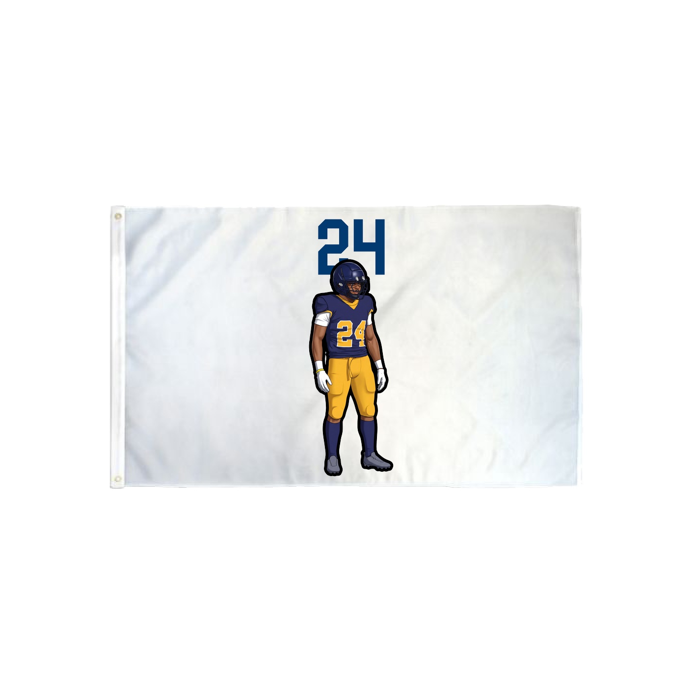 3x5 Flag — Number Top in Classic