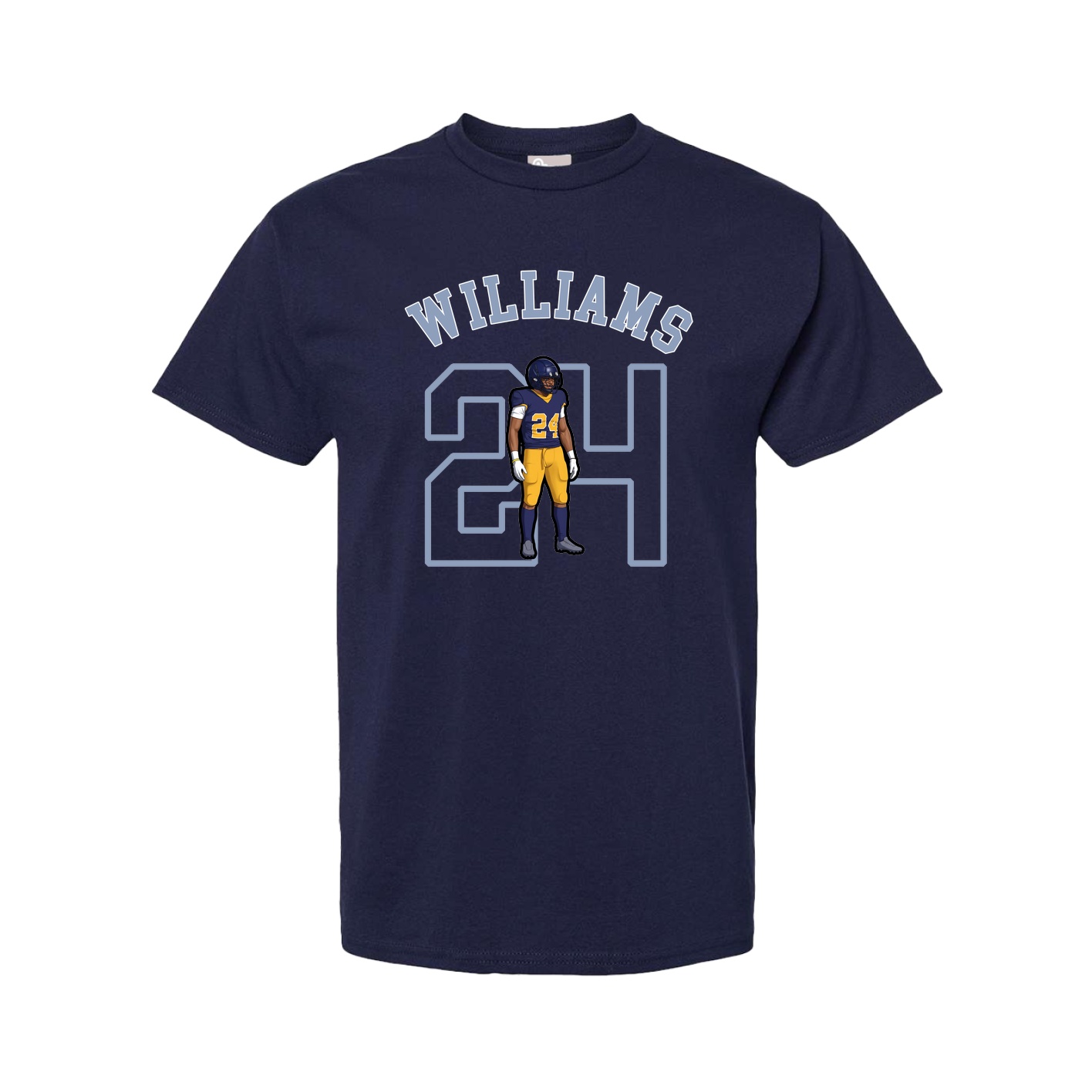Youth Tee — Shirsey Arch in Navy