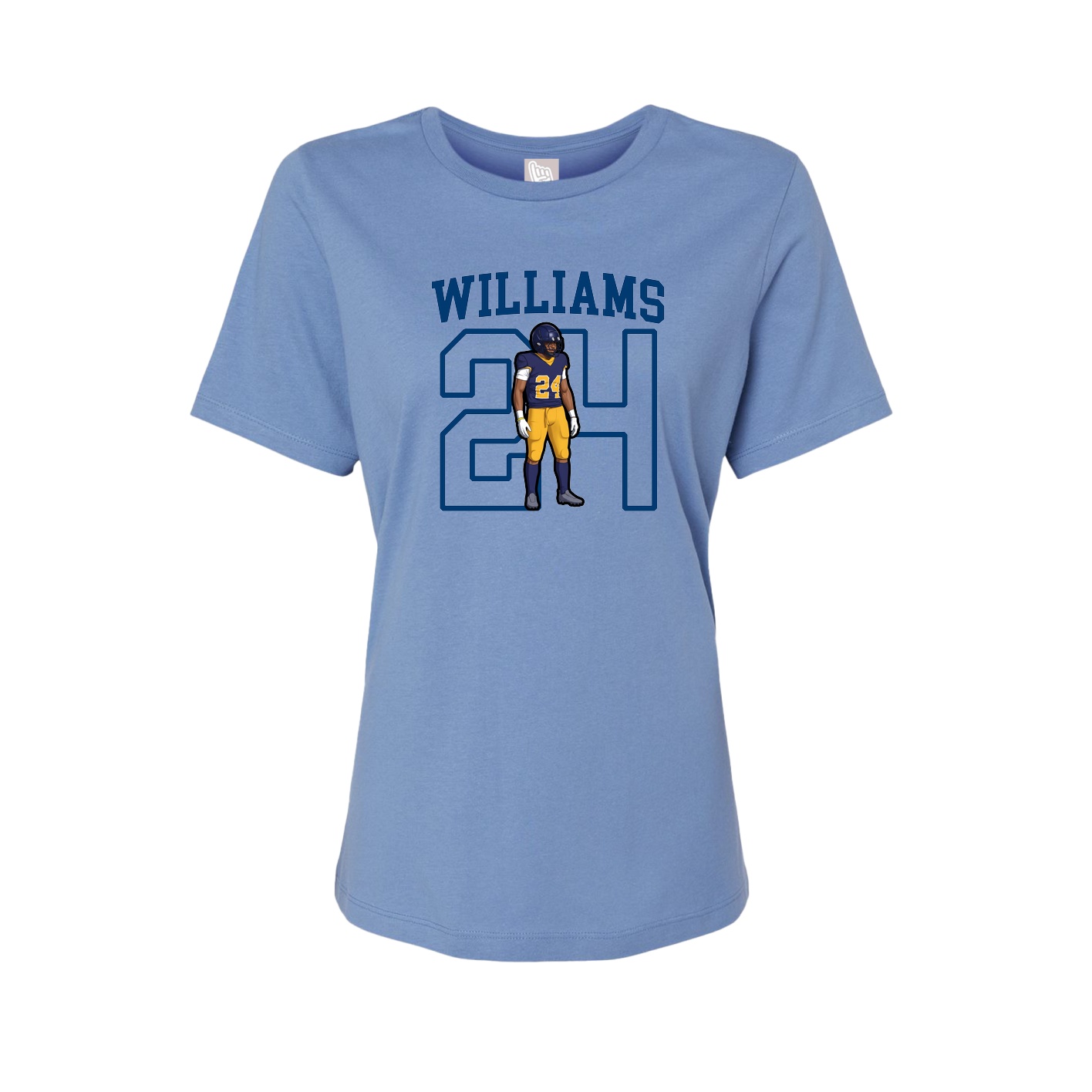Womens Tee — Shirsey in Powder Blue
