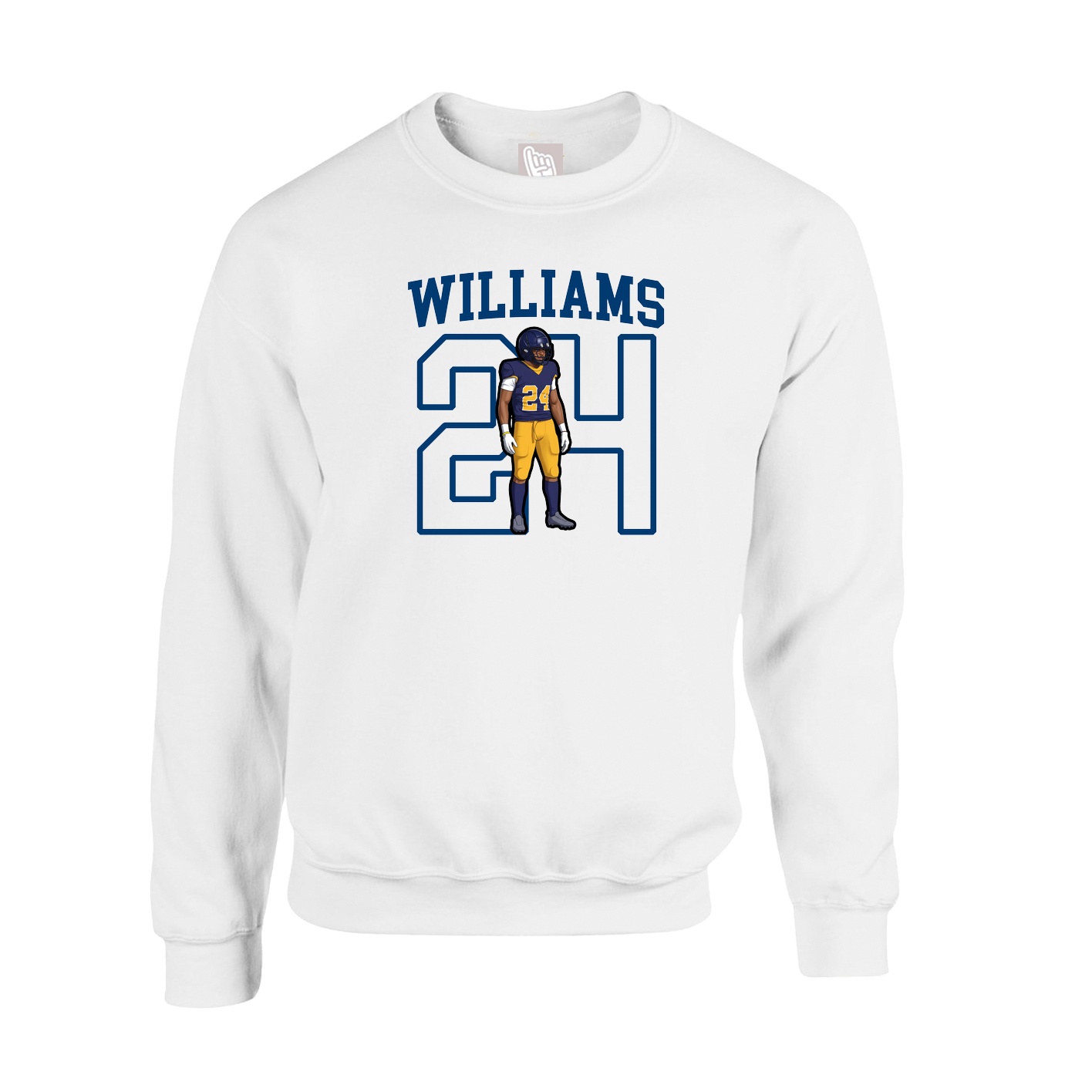 Fleece Crew — Shirsey in White