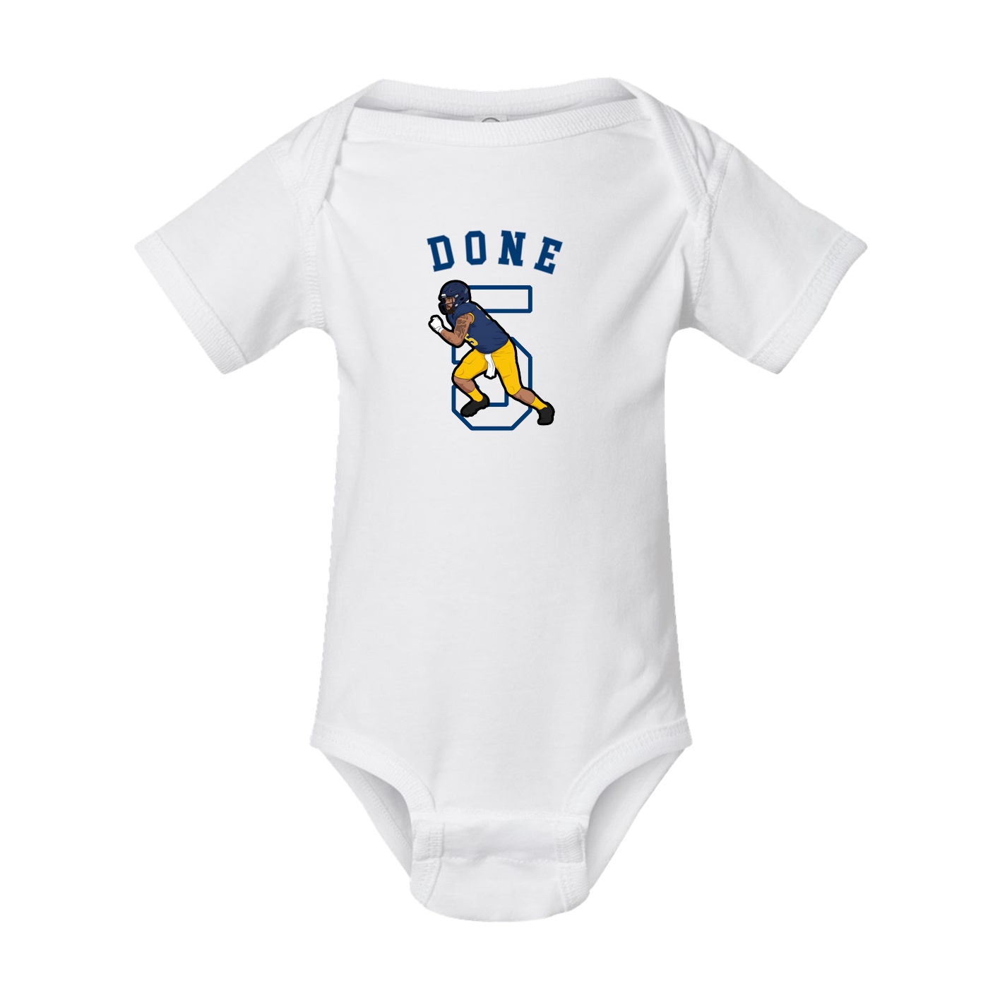 Baby Onesie — Shirsey Arch in White