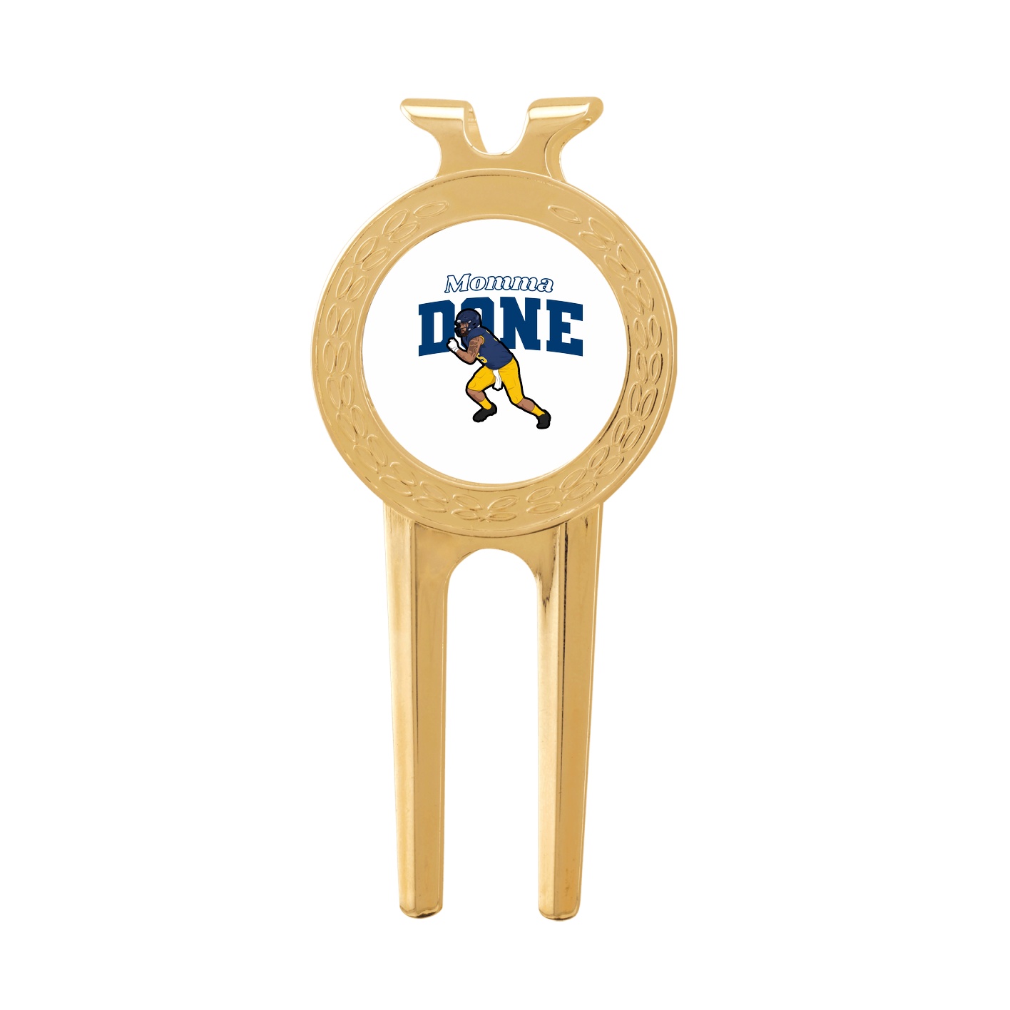 Divot Tool with Ball Marker — Mothers Day Block in Classic