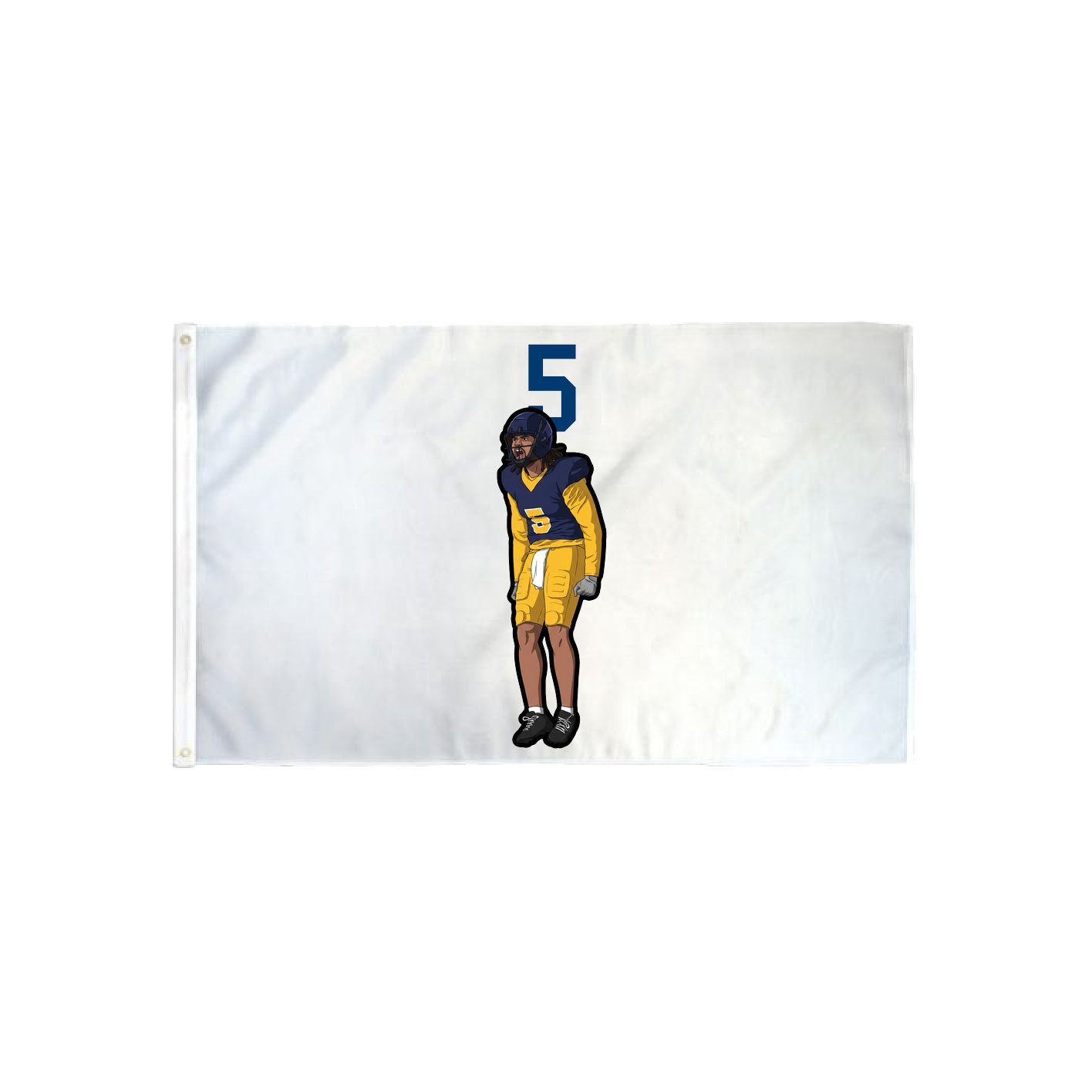 3x5 Flag — Number Top in Classic