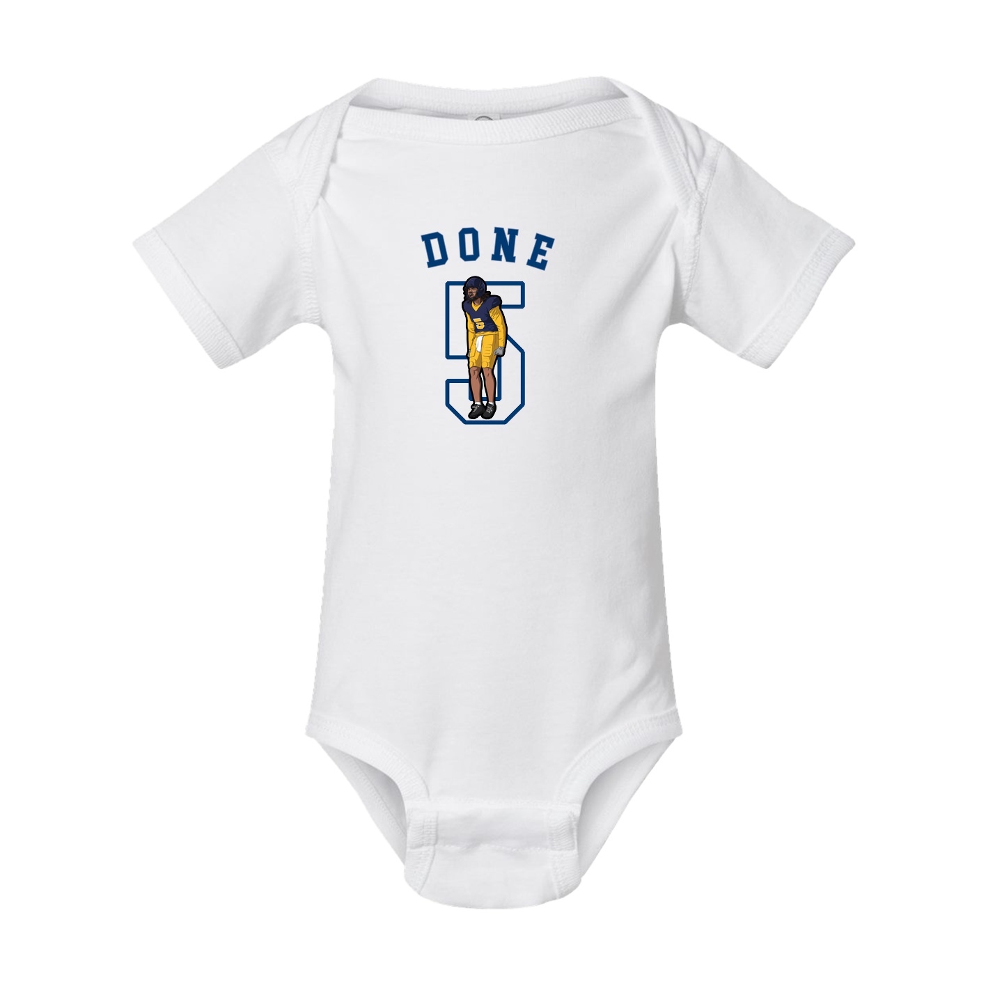 Baby Onesie — Shirsey Arch in White