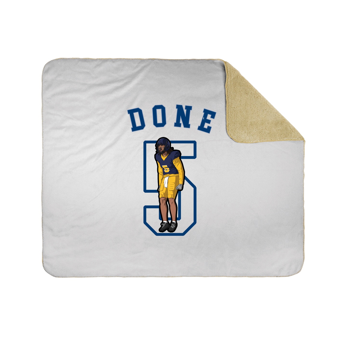 Throw Blanket — Shirsey Arch in White