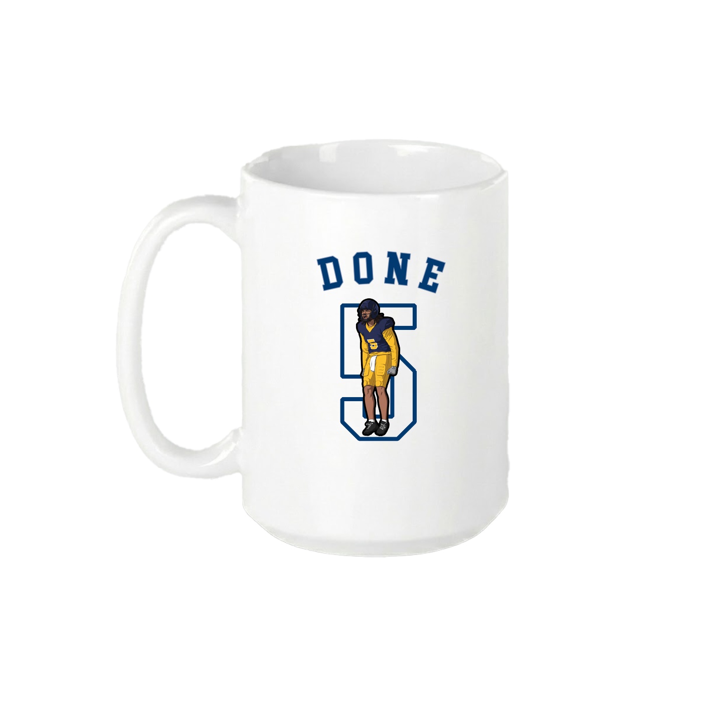 15oz Coffee Mug — Shirsey Arch in White