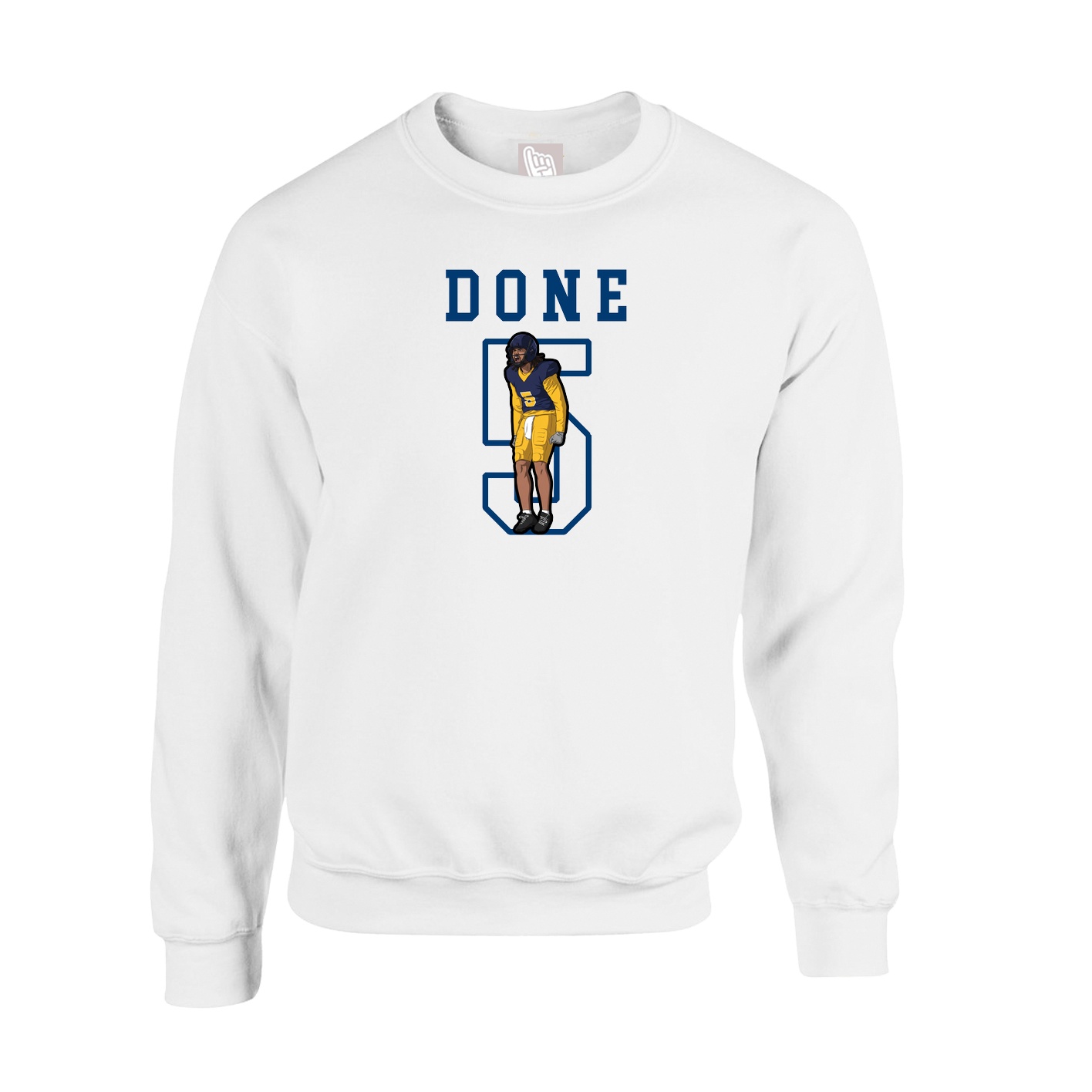 Fleece Crew — Shirsey in White