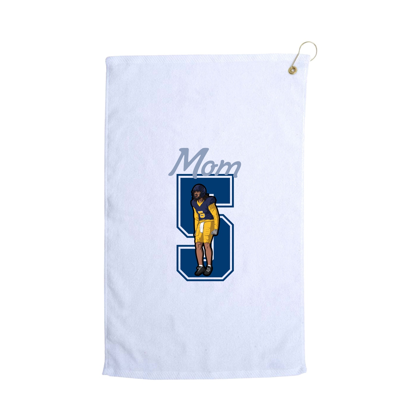 Golf Towel — Mothers Day Shirsey in White
