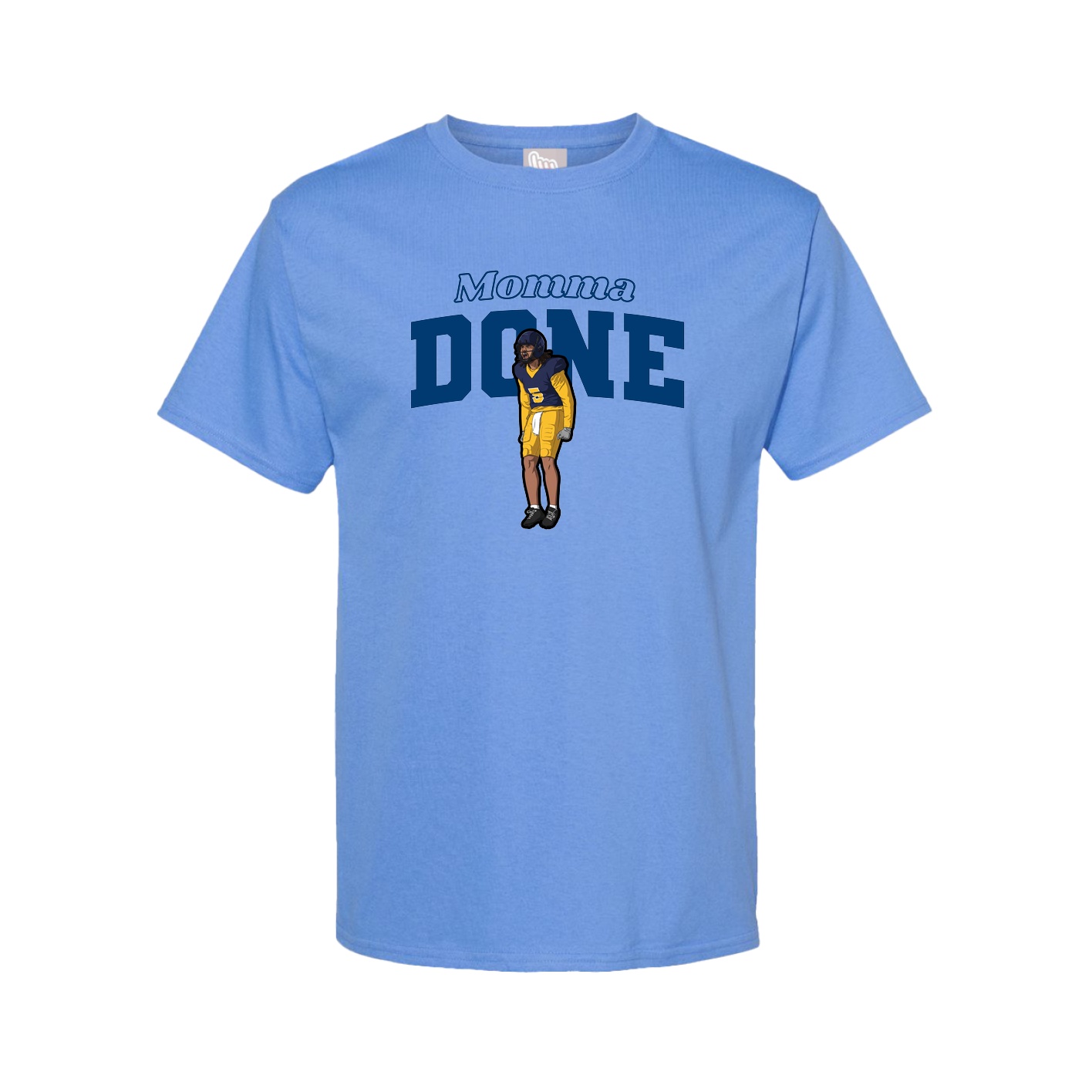 Tee — Mothers Day Block in Powder Blue