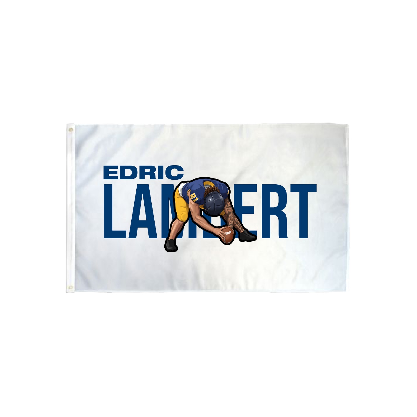 3x5 Flag — Player Name in Classic