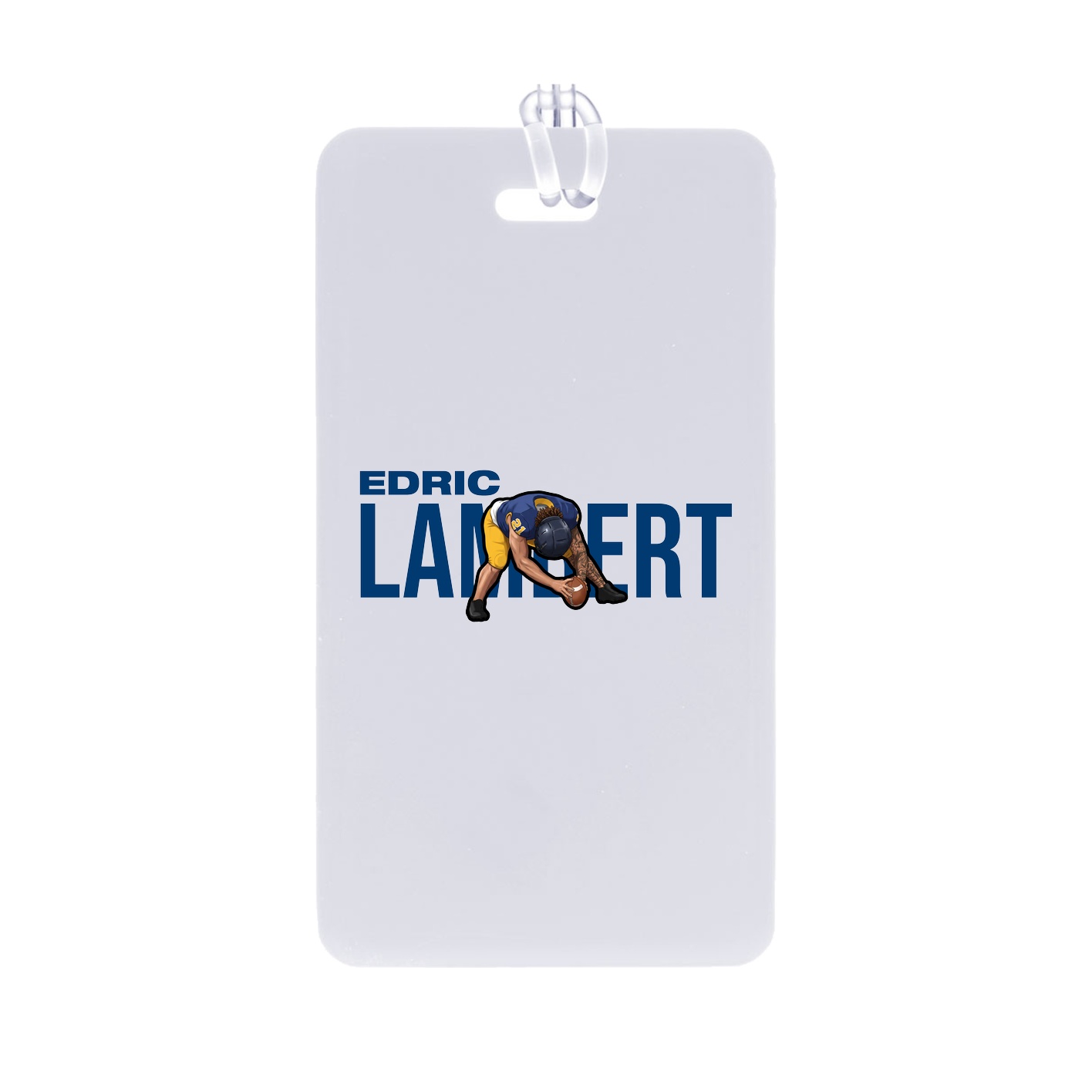 Bag Tag — Player Name in Classic