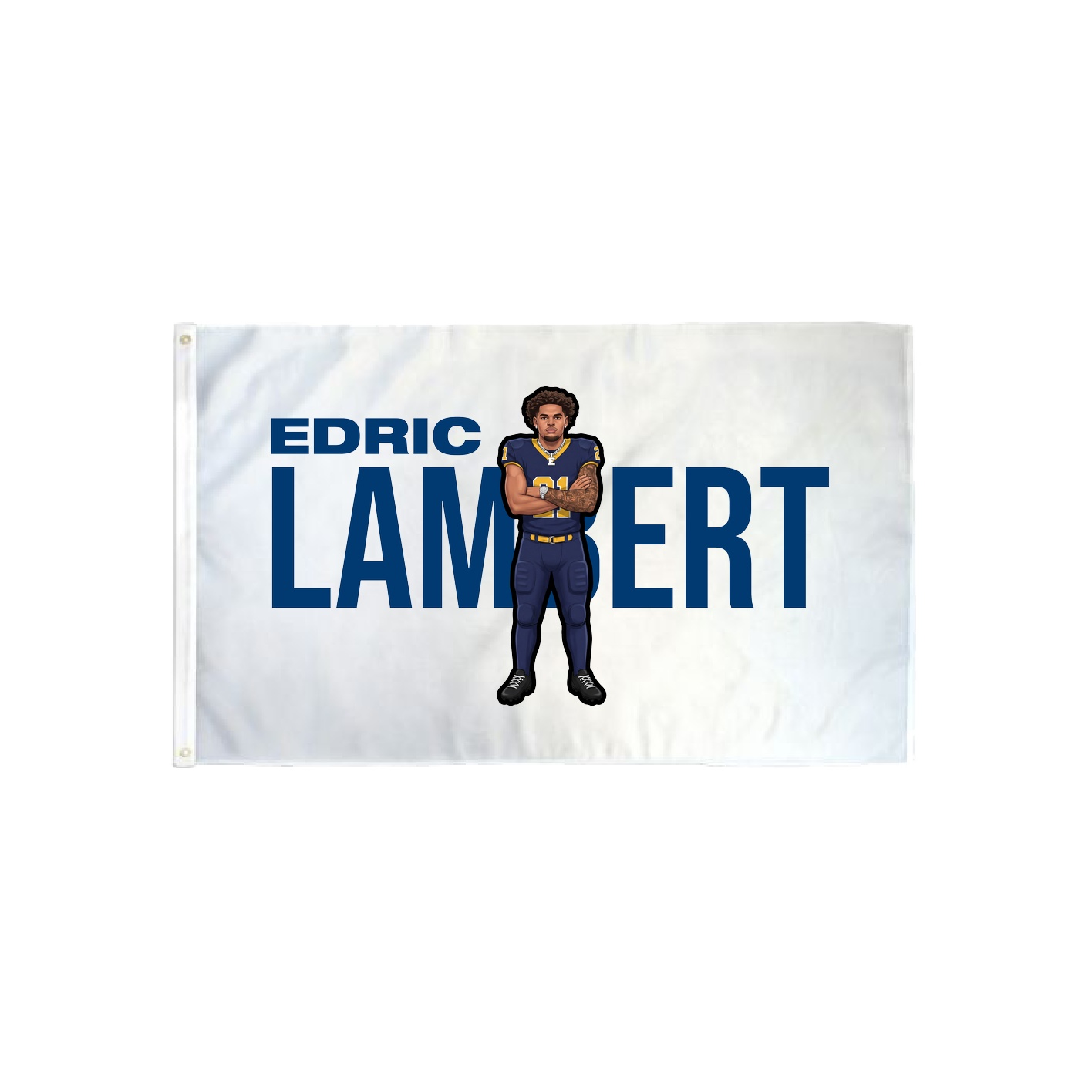 3x5 Flag — Player Name in Classic