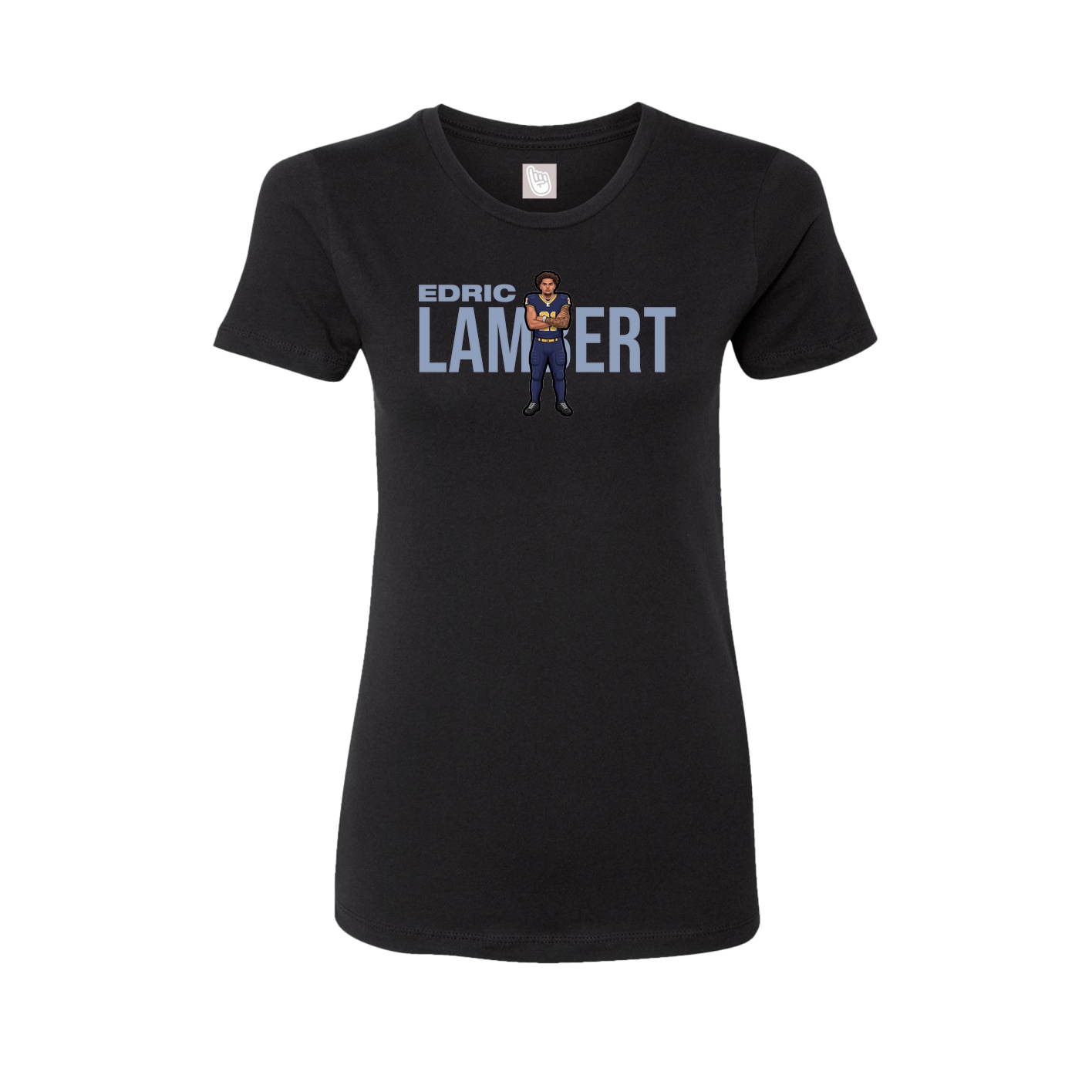 Womens Tee — Player Name in Black