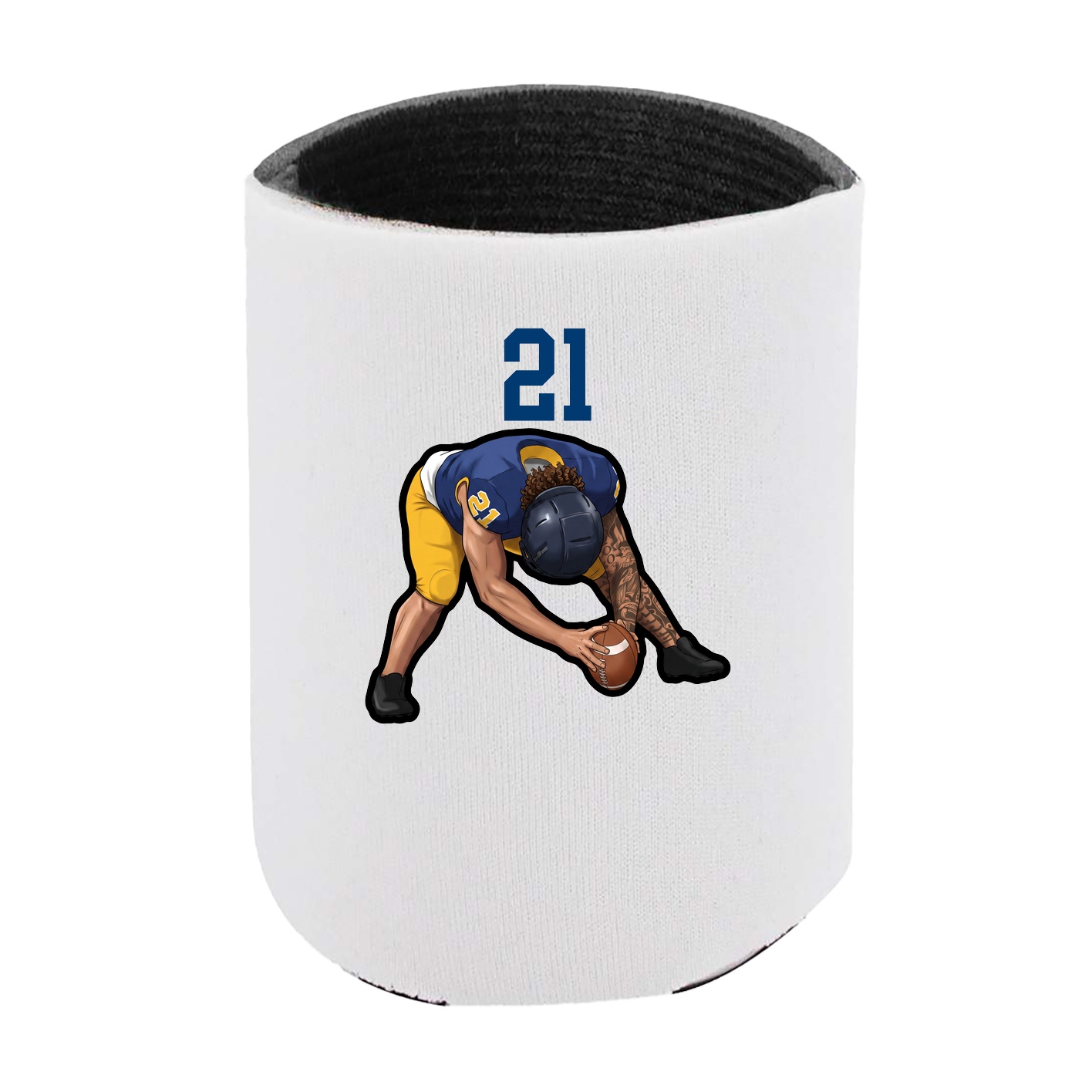 Can Holder — Number Top in White