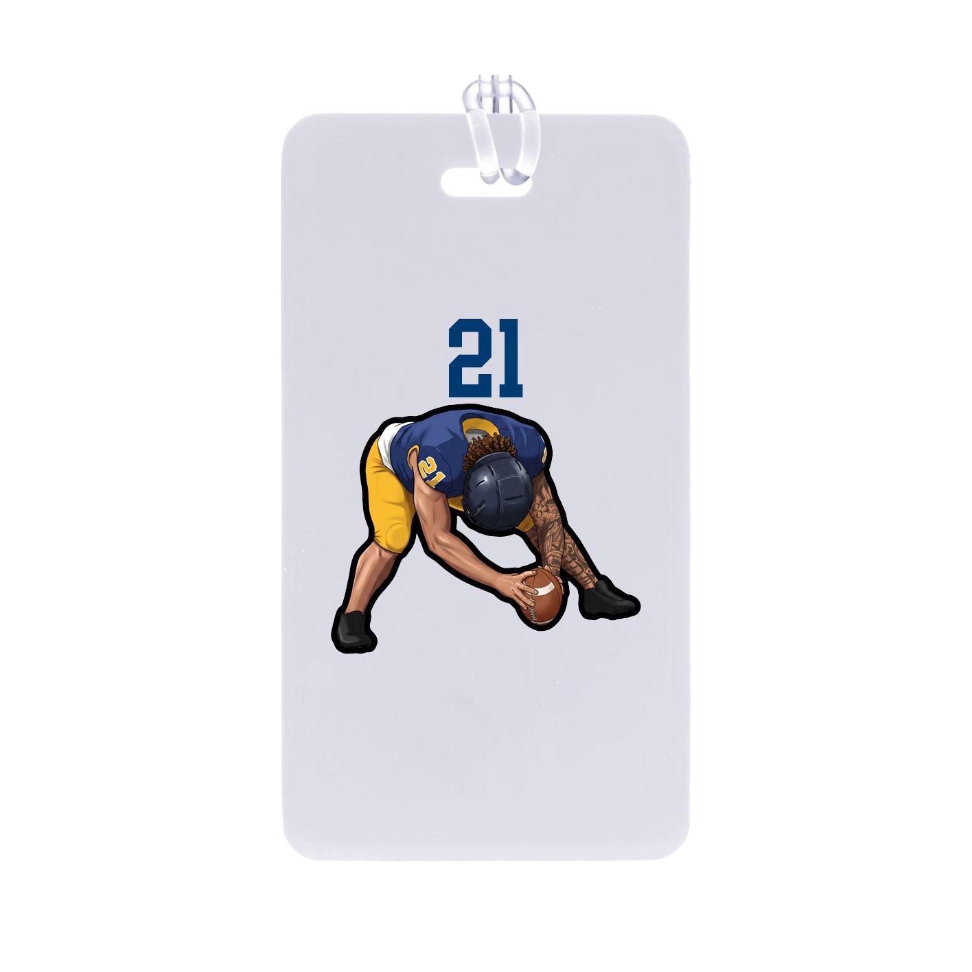 Bag Tag — Number Top in Classic