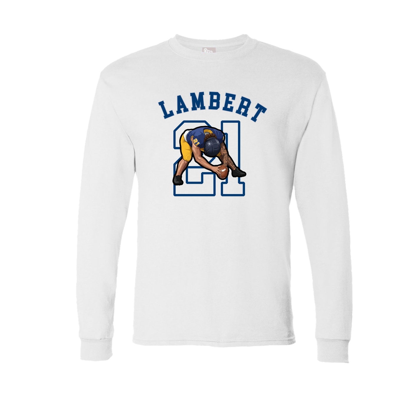 Long Sleeve Tee — Shirsey Arch in White