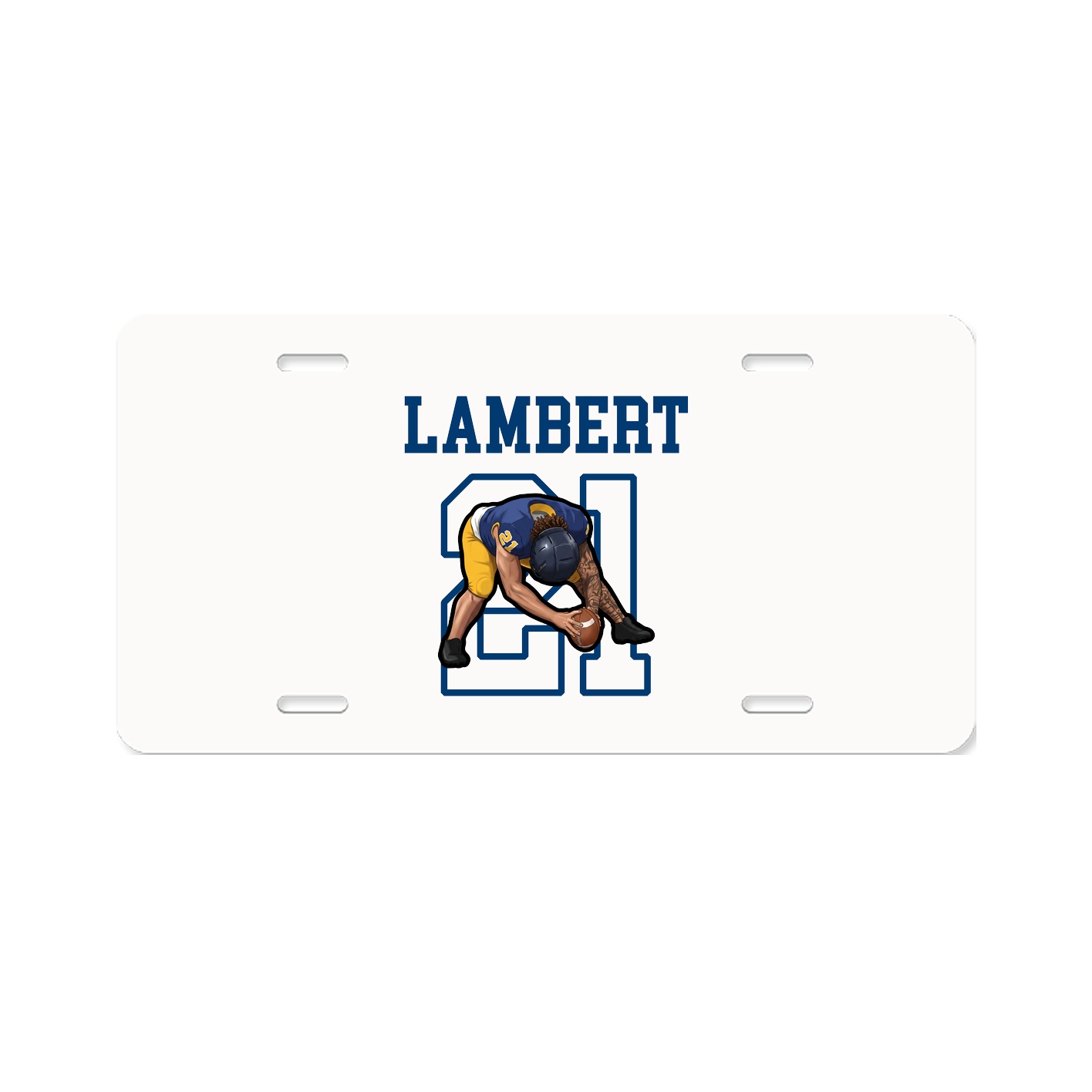 License Plate — Shirsey in Classic