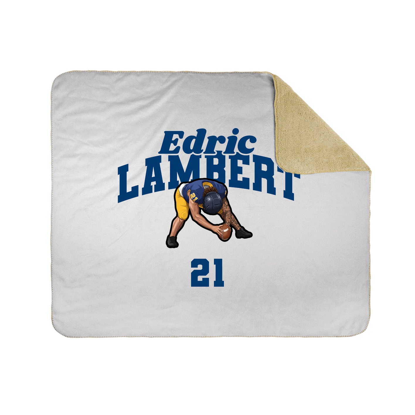 Throw Blanket — Signature Arch in White