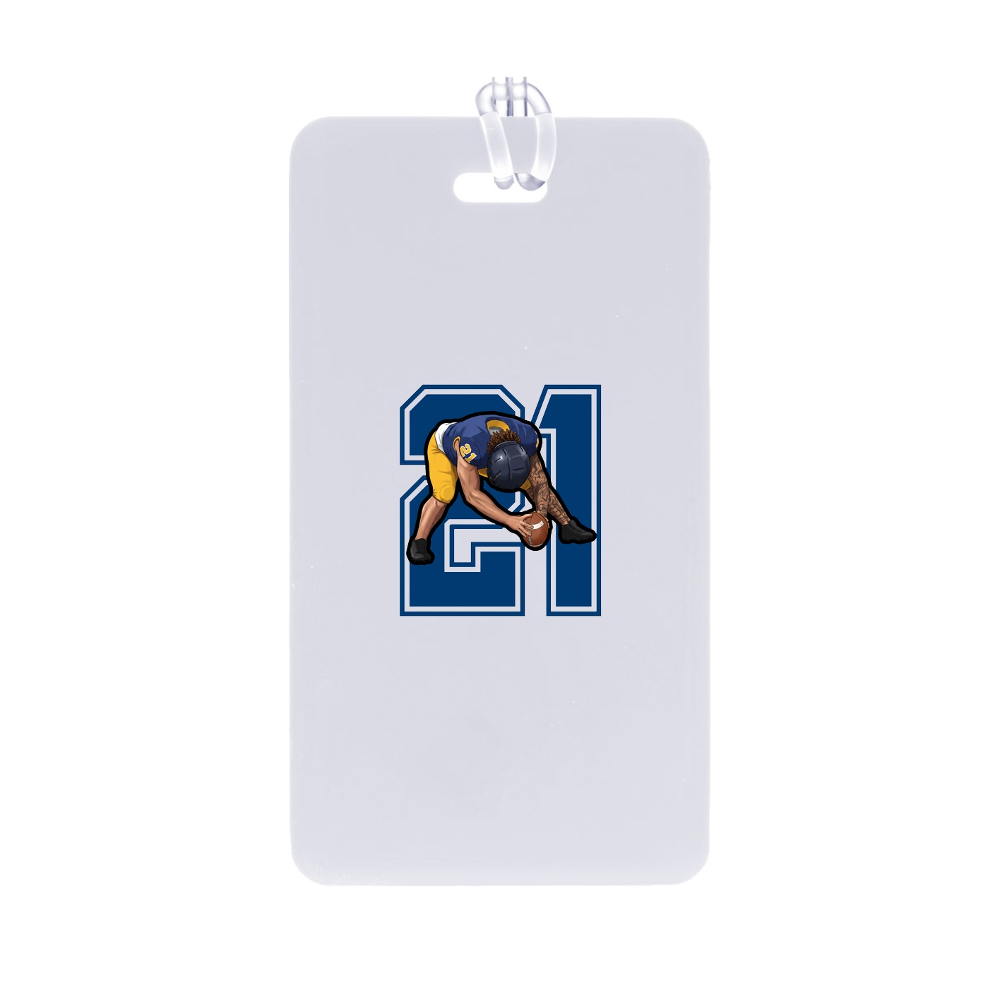 Bag Tag — Number in Classic