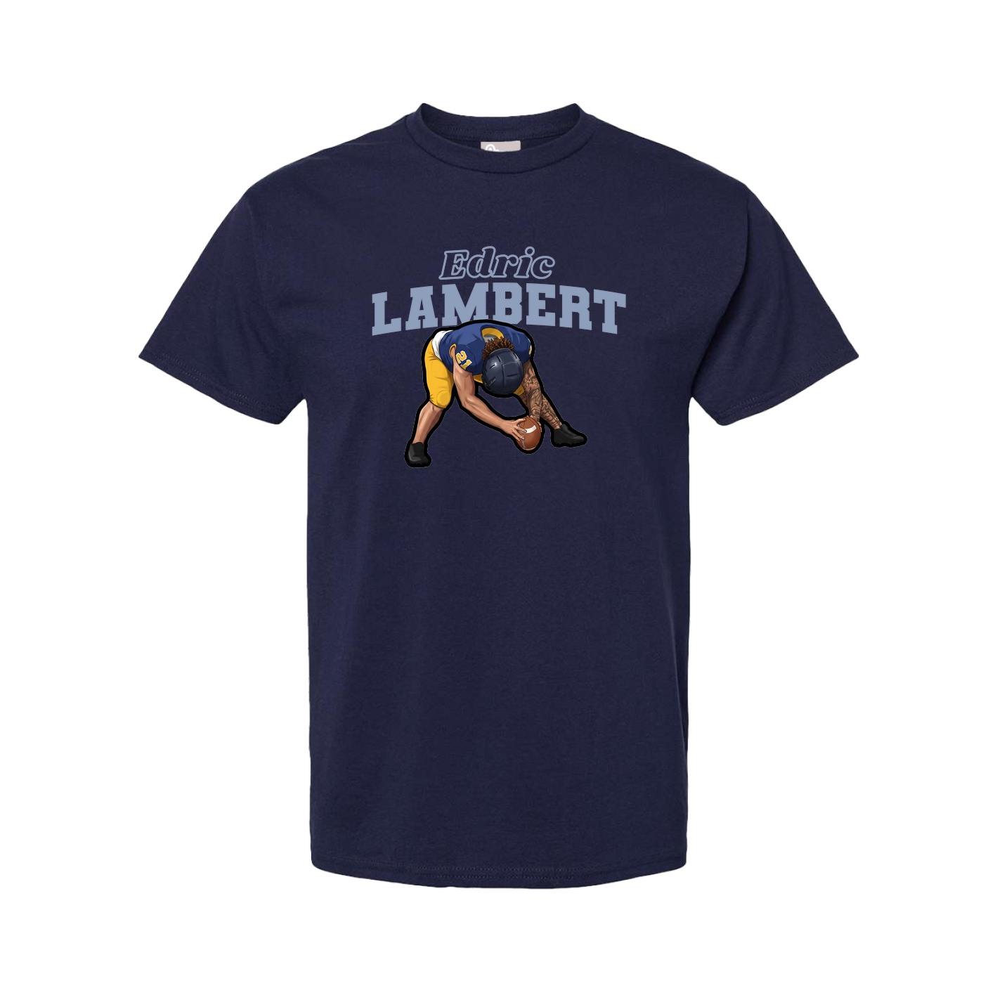 Tee — Name Arch in Navy
