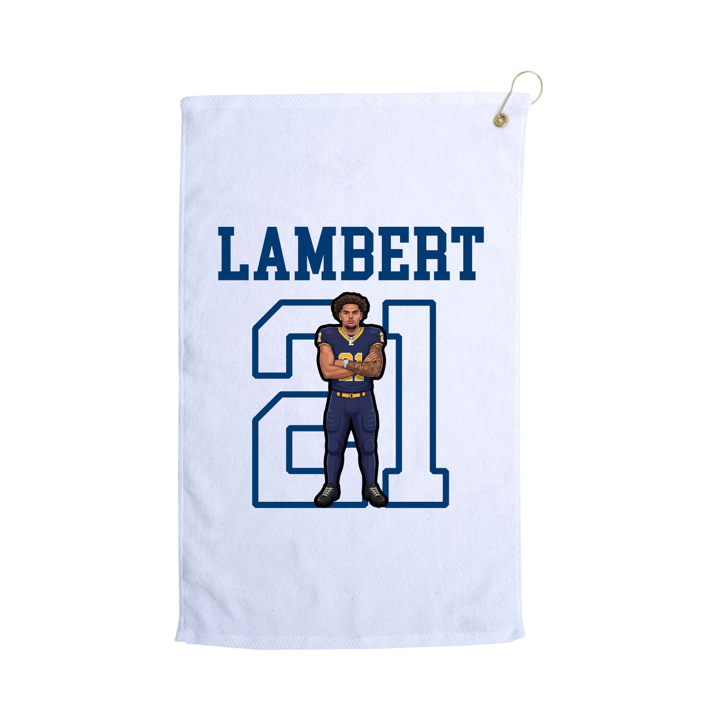 Golf Towel — Shirsey in White