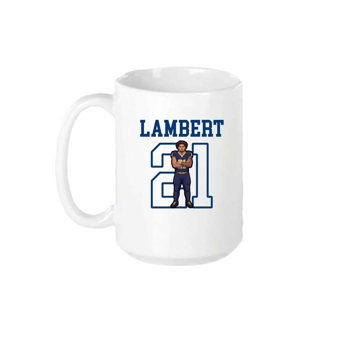 15oz Coffee Mug — Shirsey in White