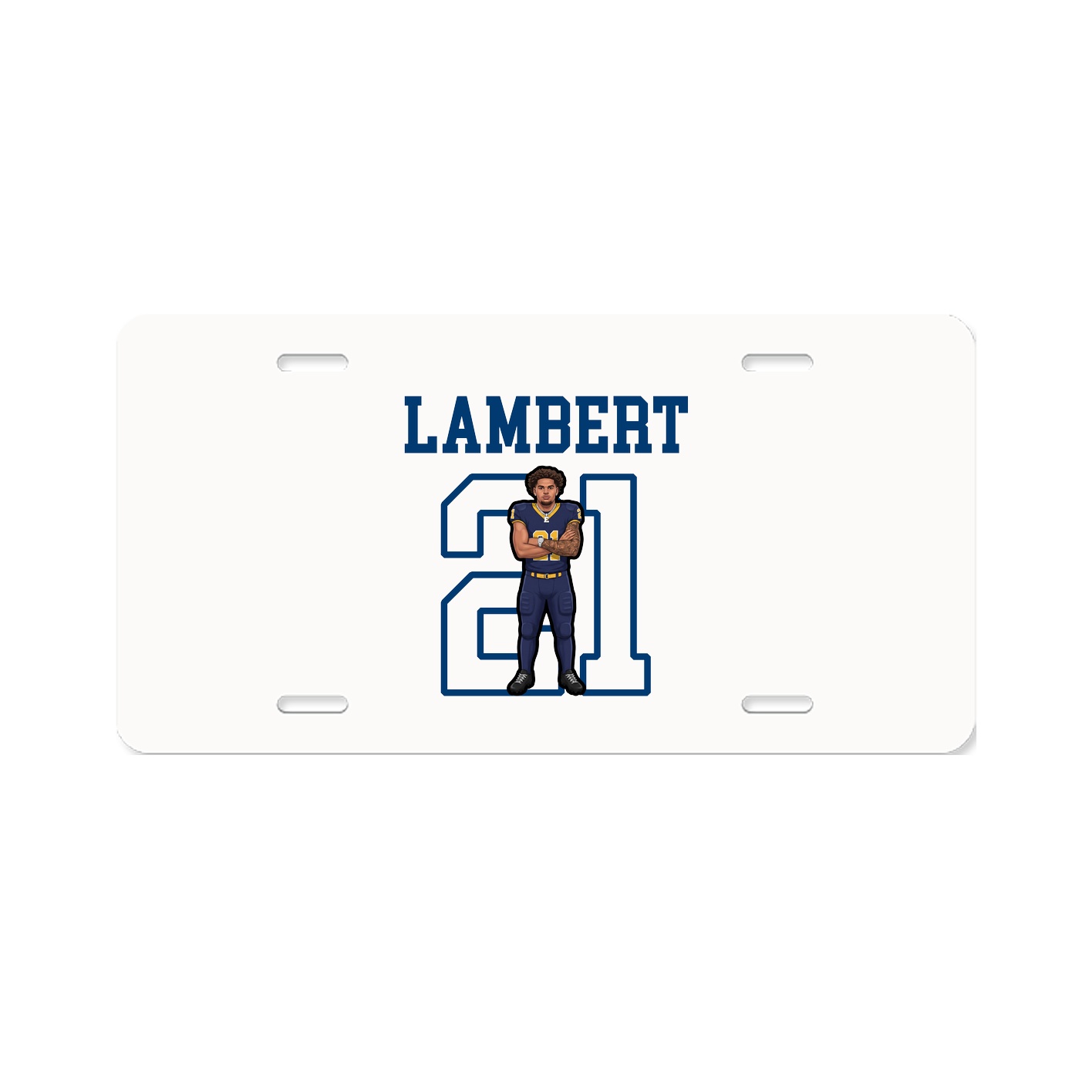 License Plate — Shirsey in Classic