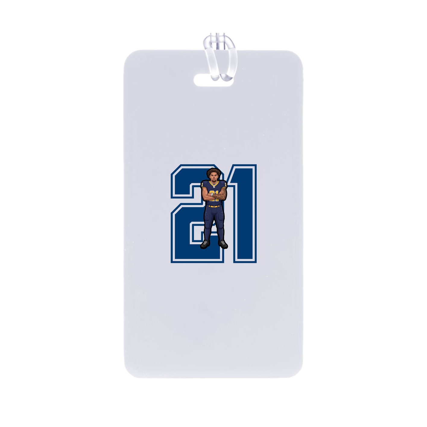 Bag Tag — Number in Classic