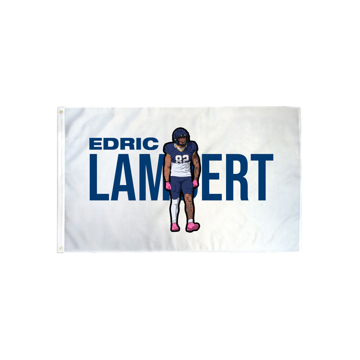 3x5 Flag — Player Name in Classic