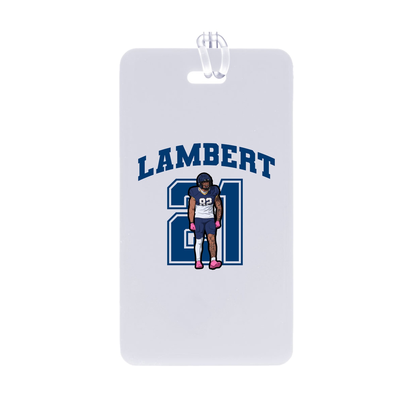 Bag Tag — Number in Classic