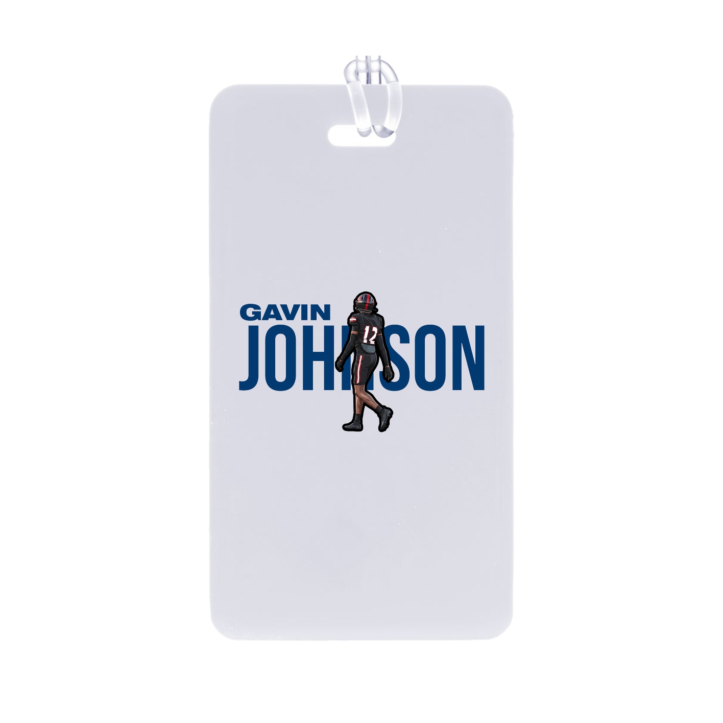 Bag Tag — Player Name in Classic