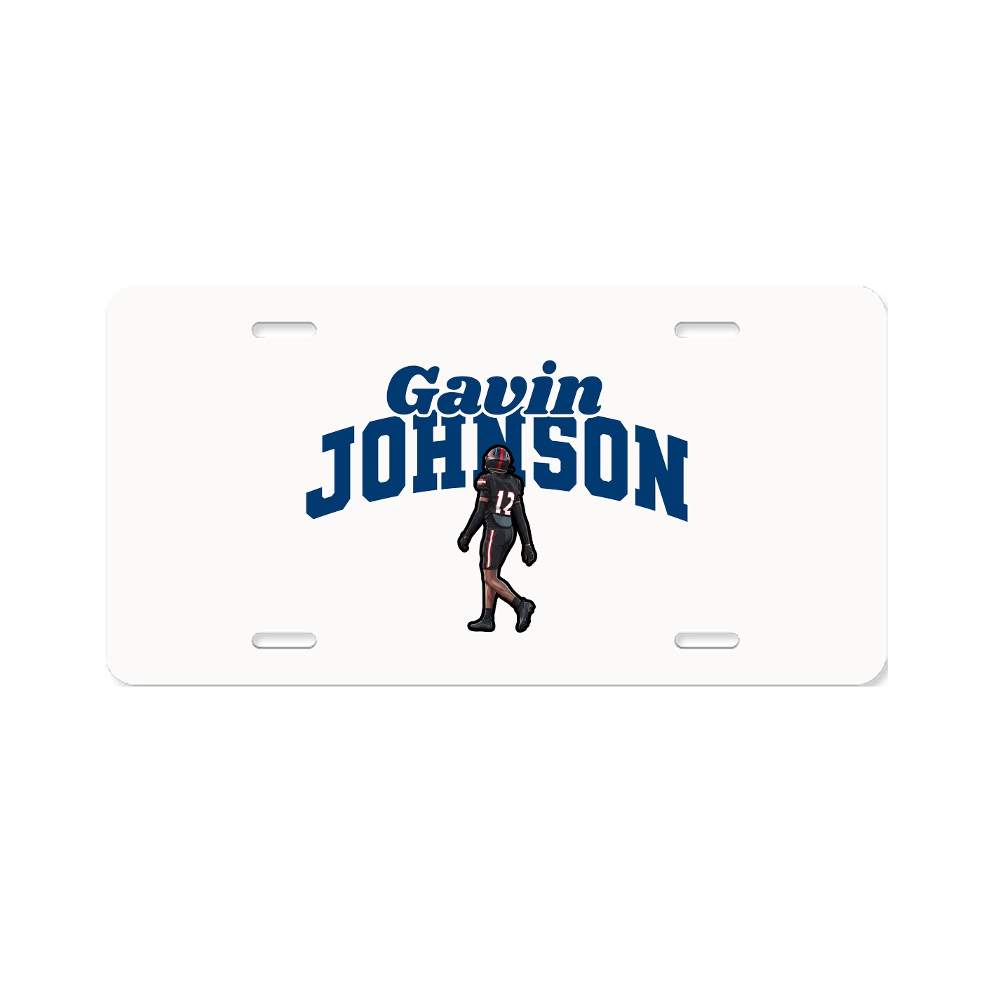 License Plate — Signature Arch in Classic