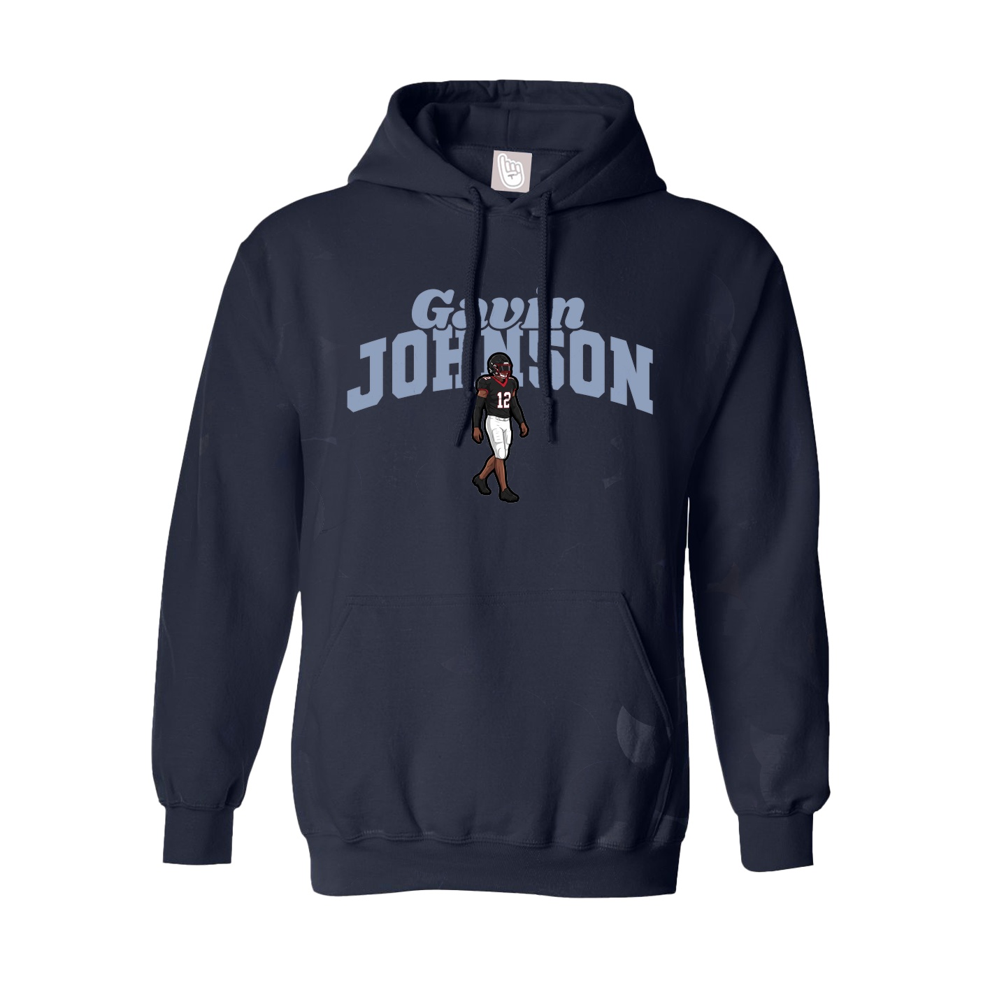 Hoodie — Signature Arch in Navy