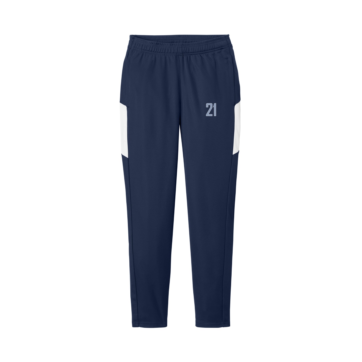 Women's Team Travel Pant — Front Shirsy in Navy/White