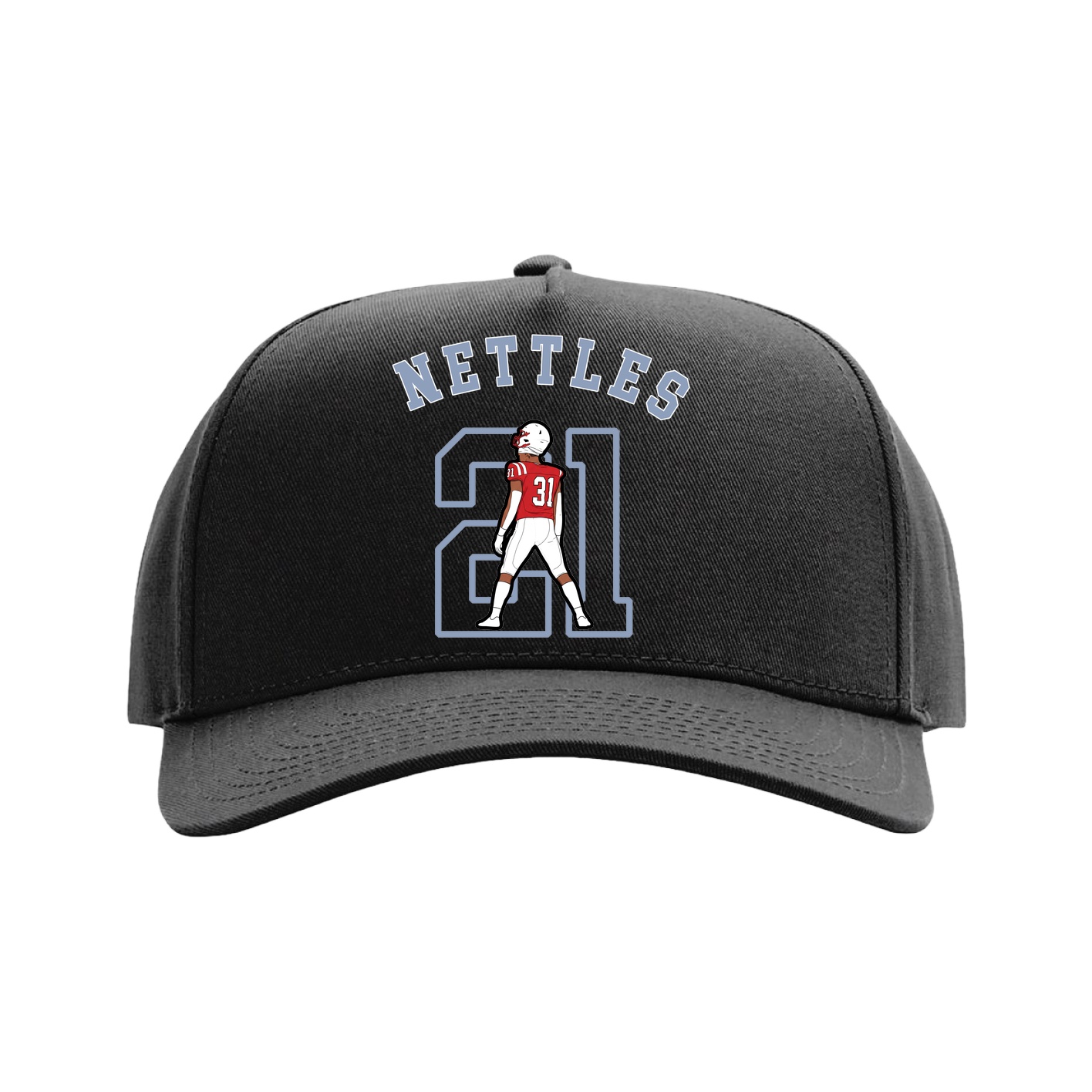 Full Fabric Five-Panel Champ Cap
