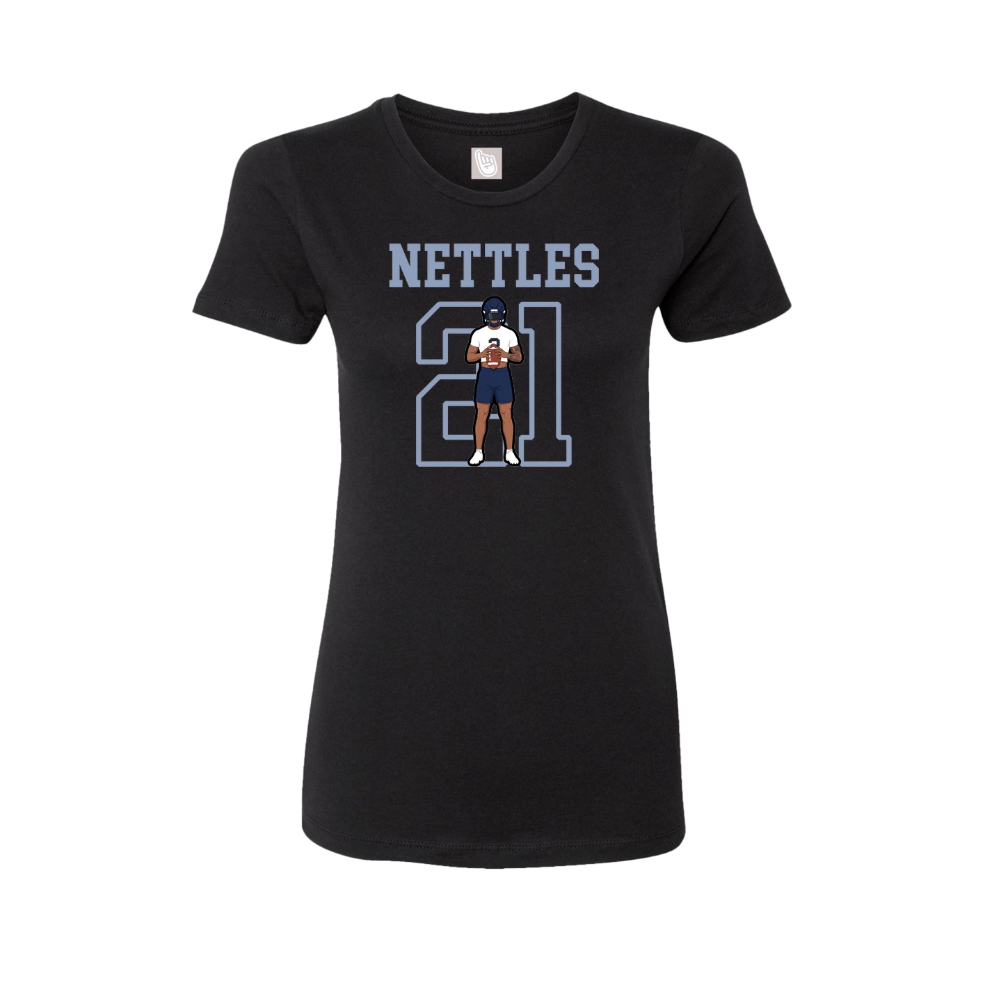 Fitted Women's Tee — Shirsey in Black