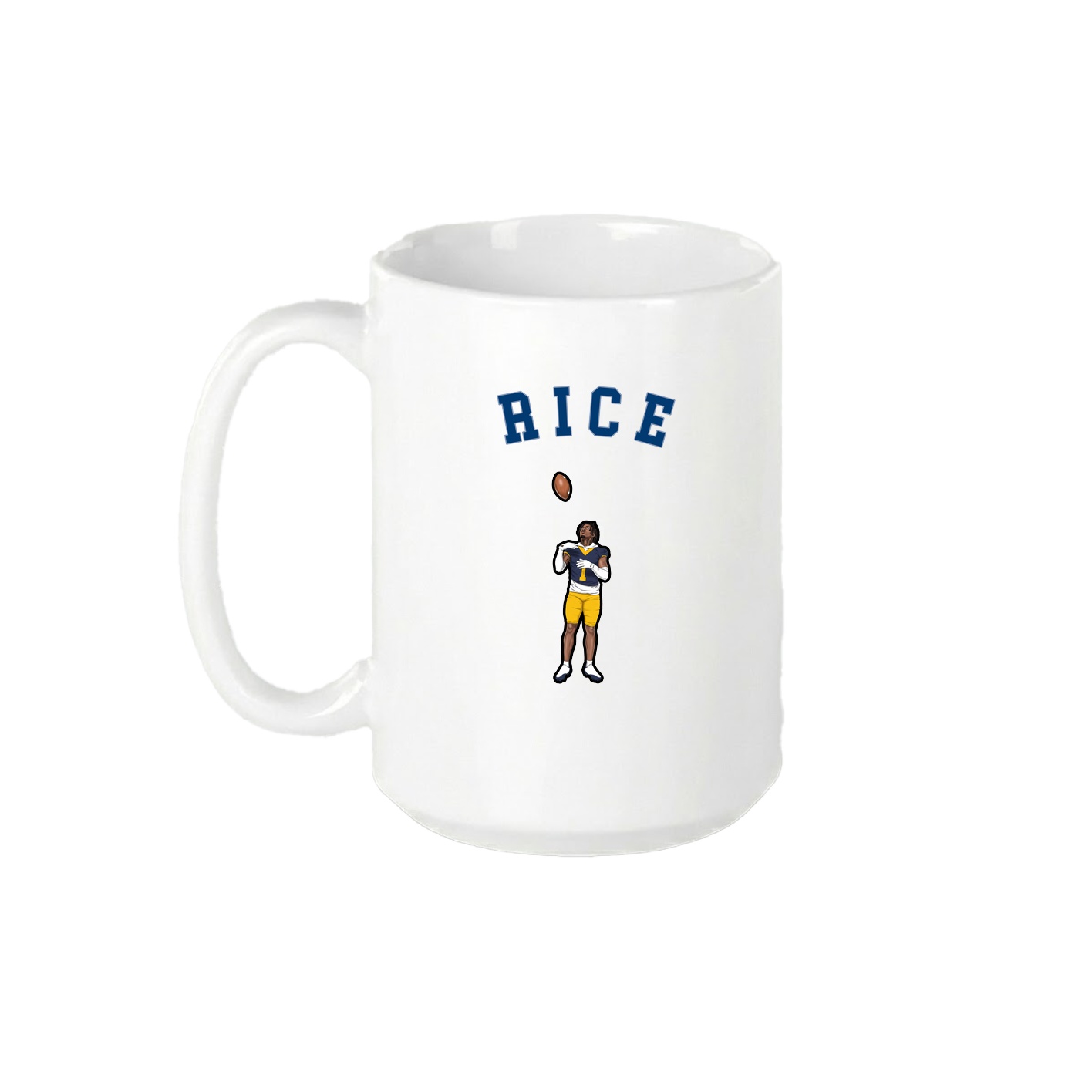 15oz Coffee Mug — Shirsey Arch in White