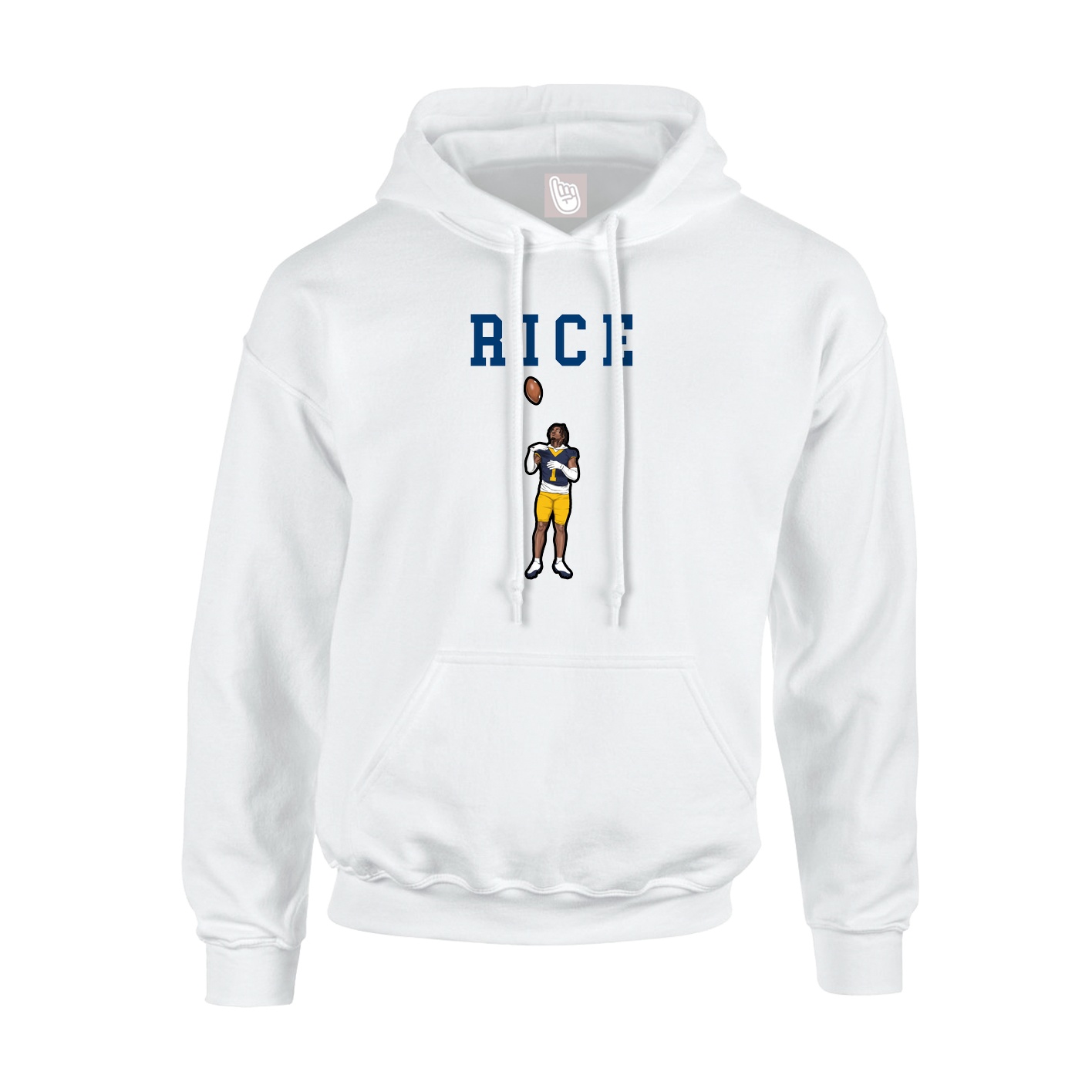 Youth Hoodie — Shirsey in White