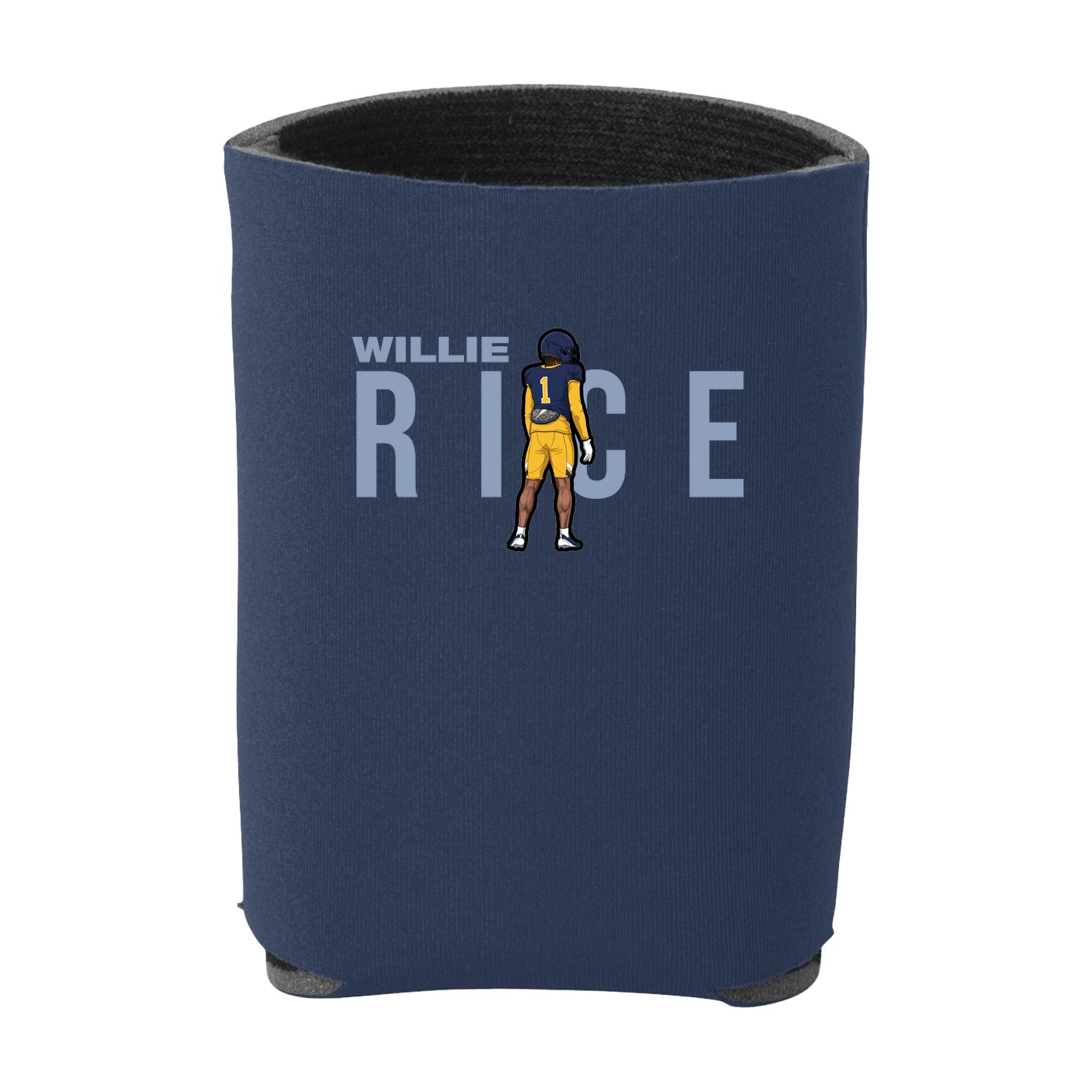 Can Holder — Player Name in Navy
