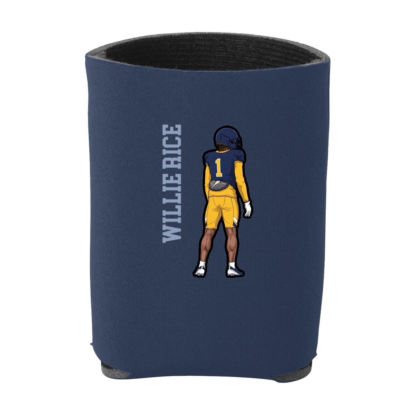 Can Holder — Name Vertical in Navy
