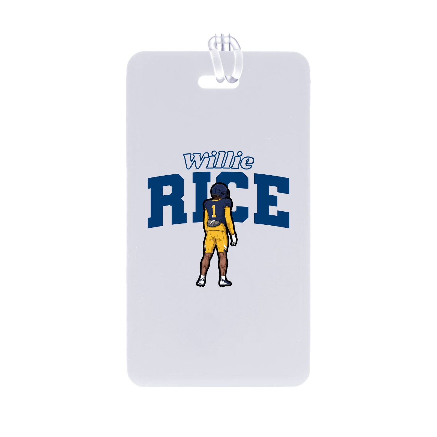 Bag Tag — Name Arch in Classic
